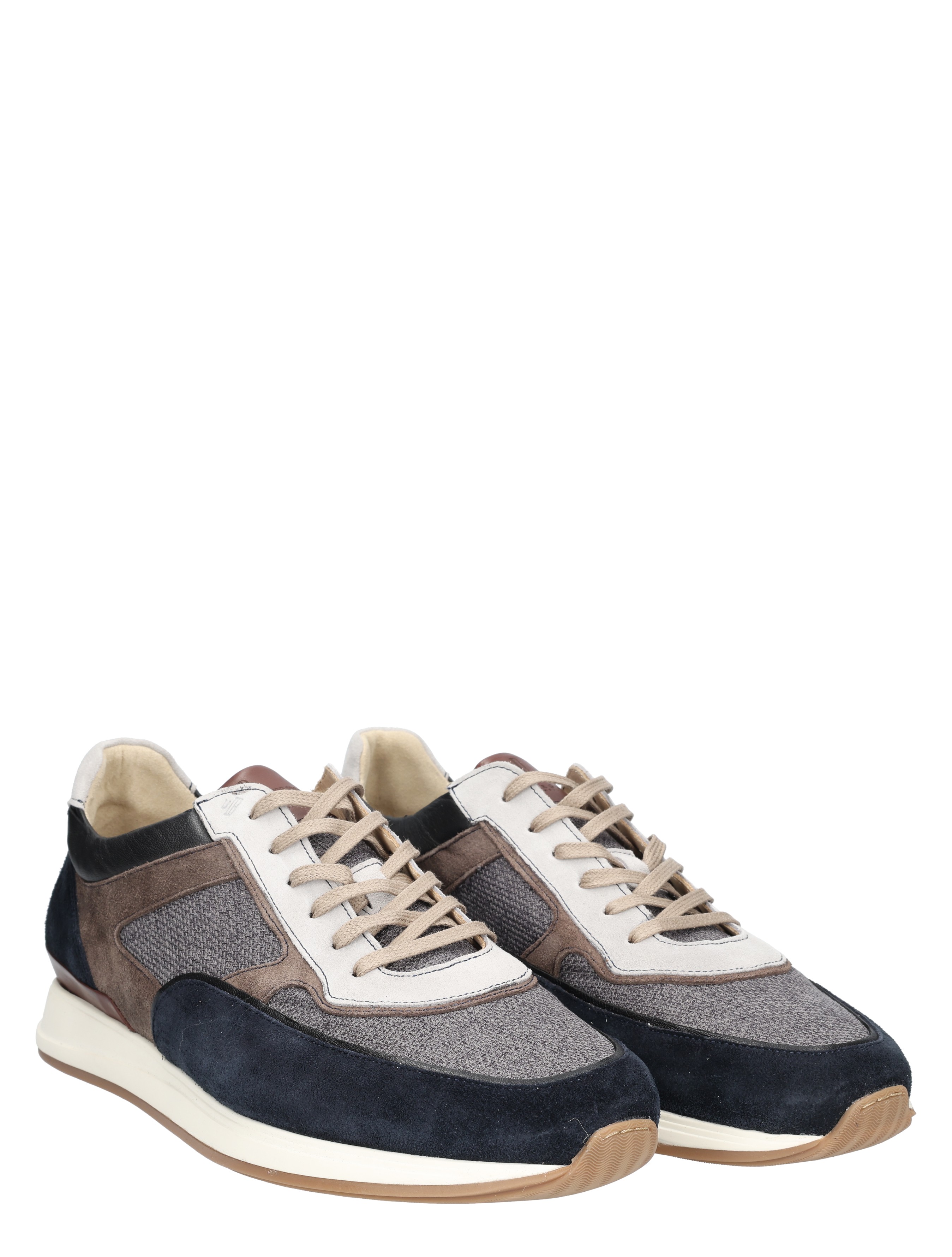 Van Bommel - Libra SBM-10020 31-01 Dark Grey G+ Wijdte - Heren - Veterschoenen - Casual Veterschoenen - 49265_39_5