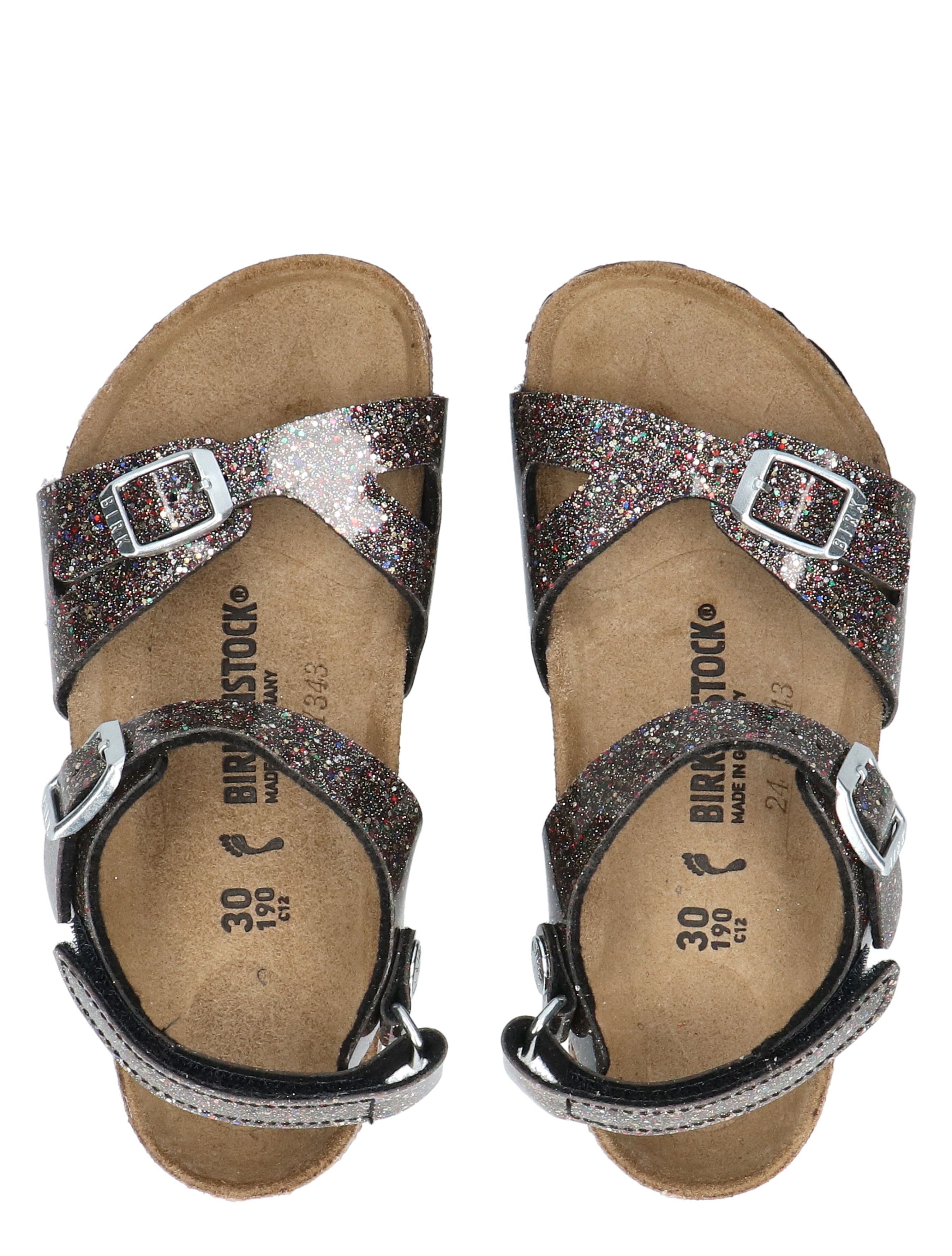 Birkenstock - Rio Kids  1031804 Cosmic Sparkle Black - Meisjes - Sandalen - 50691_11_7