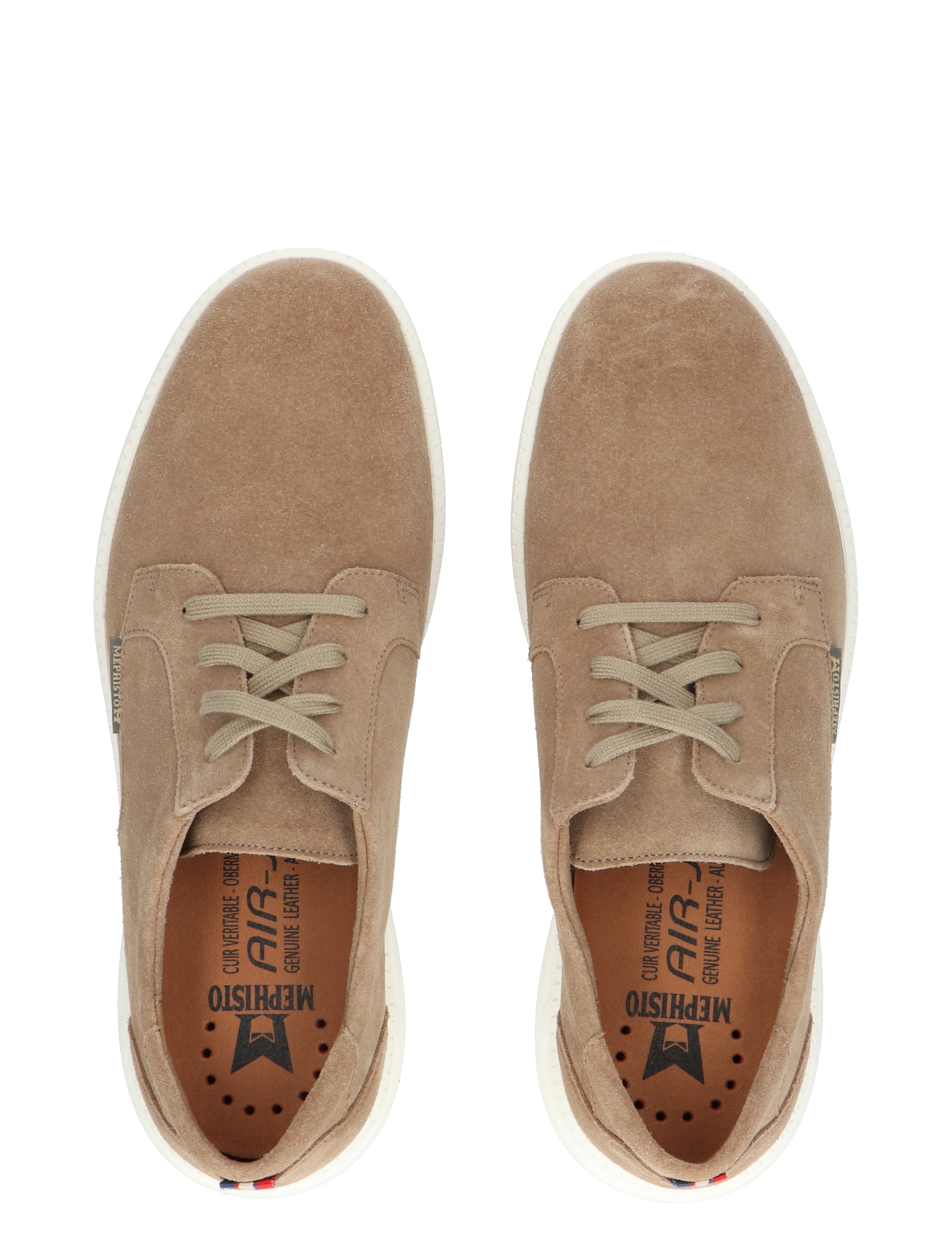 Mephisto - Joris Taupe - Heren - Veterschoenen - Casual Veterschoenen - 47350_77_7