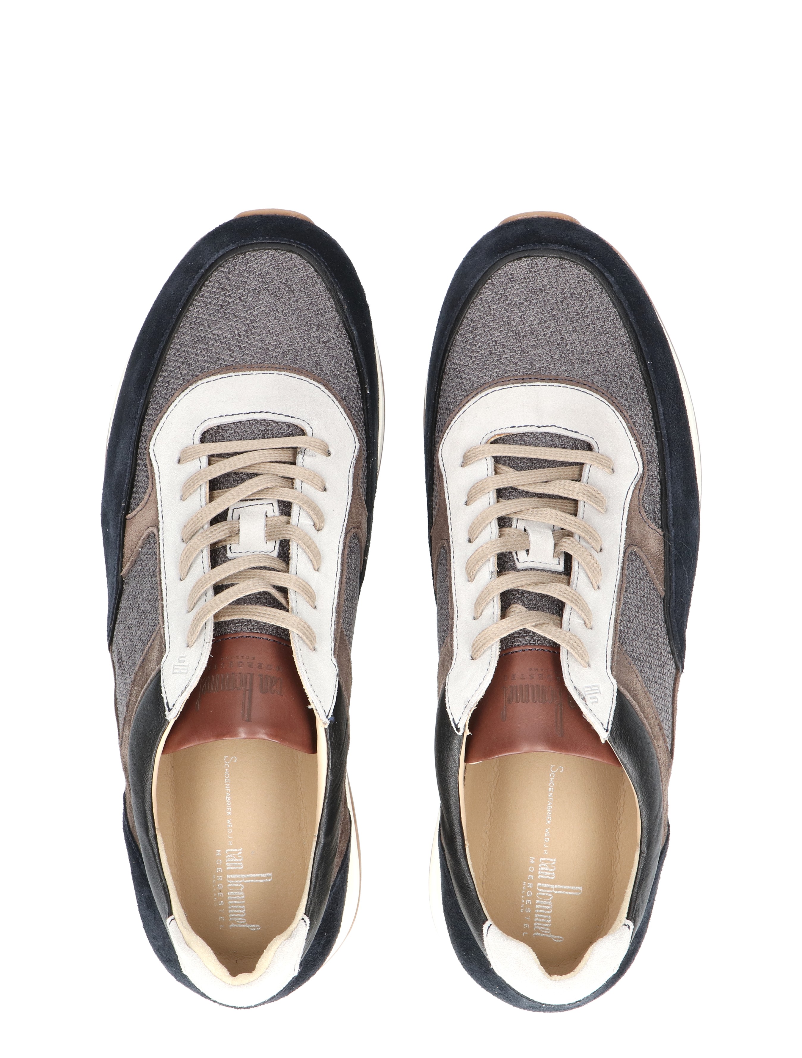 Van Bommel - Libra SBM-10020 31-01 Dark Grey G+ Wijdte - Heren - Veterschoenen - Casual Veterschoenen - 49265_39_7