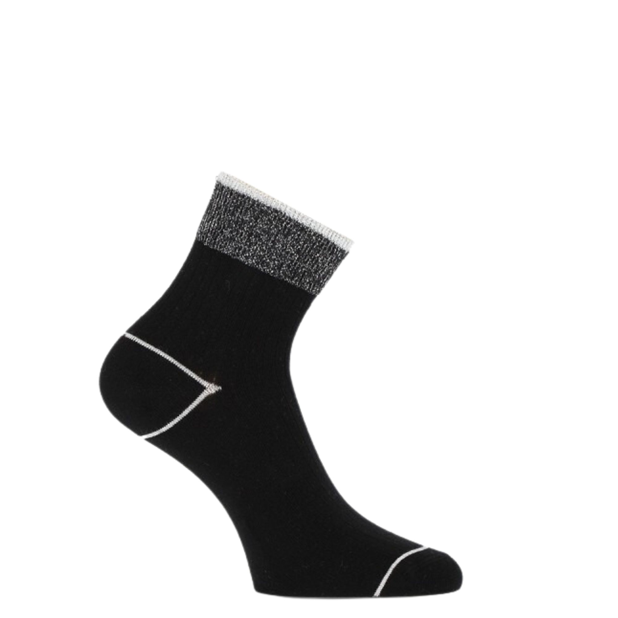 Marcmarcs - Bernice White Black - Dames - Sokken - 41472_18_3