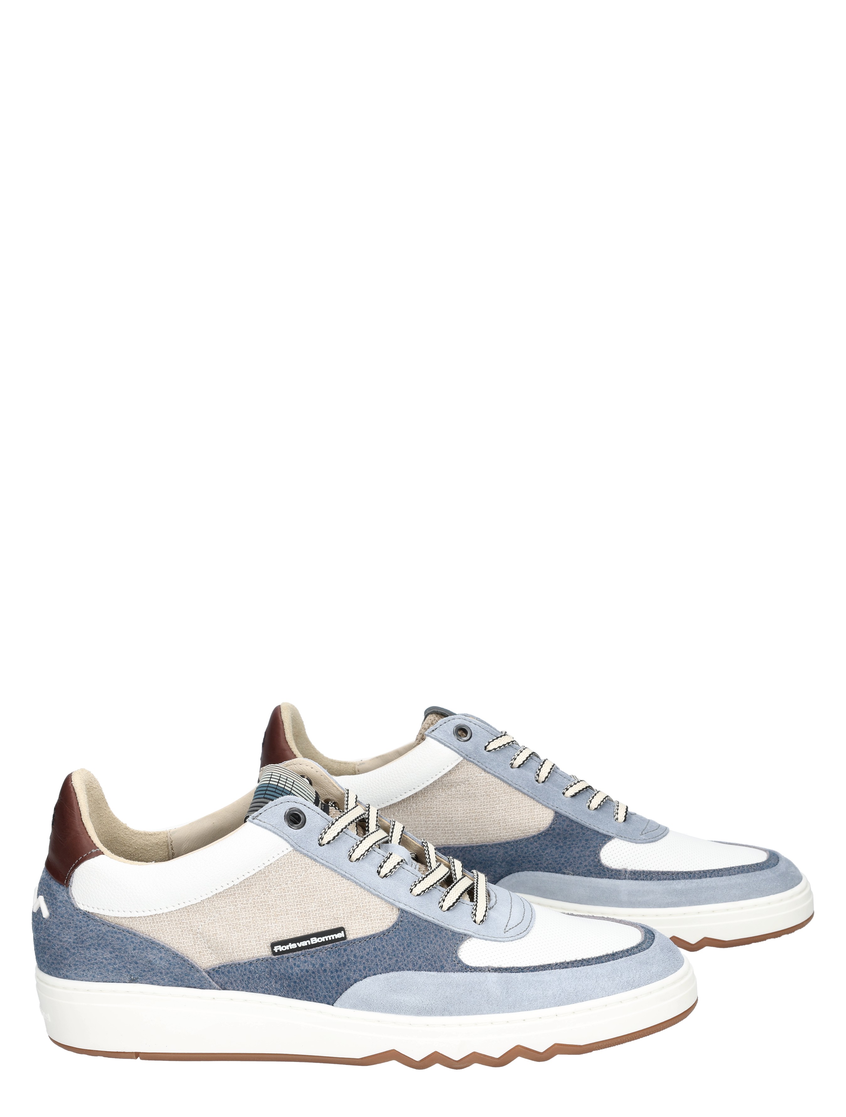 Floris van Bommel - De Kupster 10143 42-03 Light Blue G+ Wijdte - Heren - Lage Sneakers - Sneakers - 50656_38_6