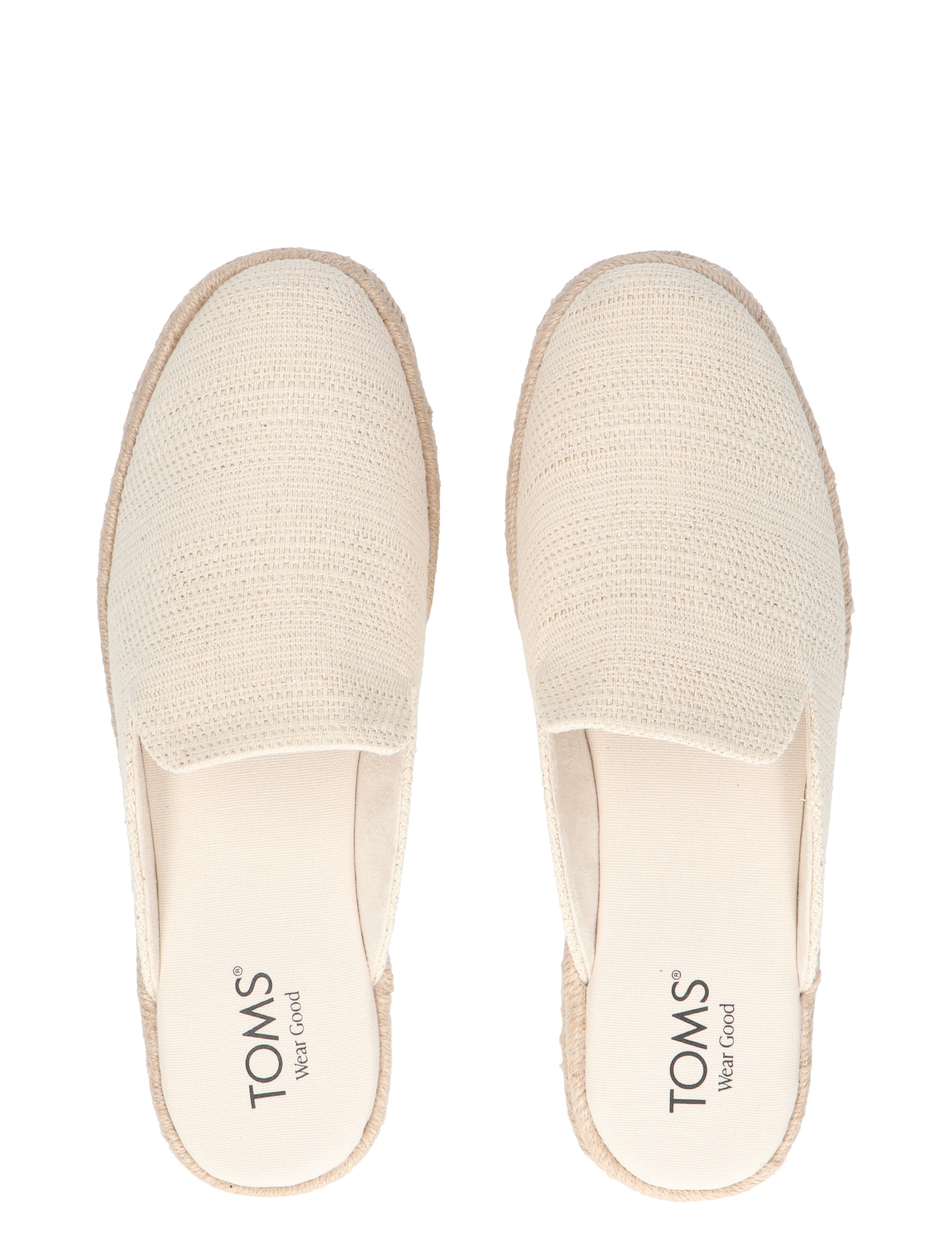 Toms - Santiago Natural Metallic - Dames - Muiltjes - 46995_88_6