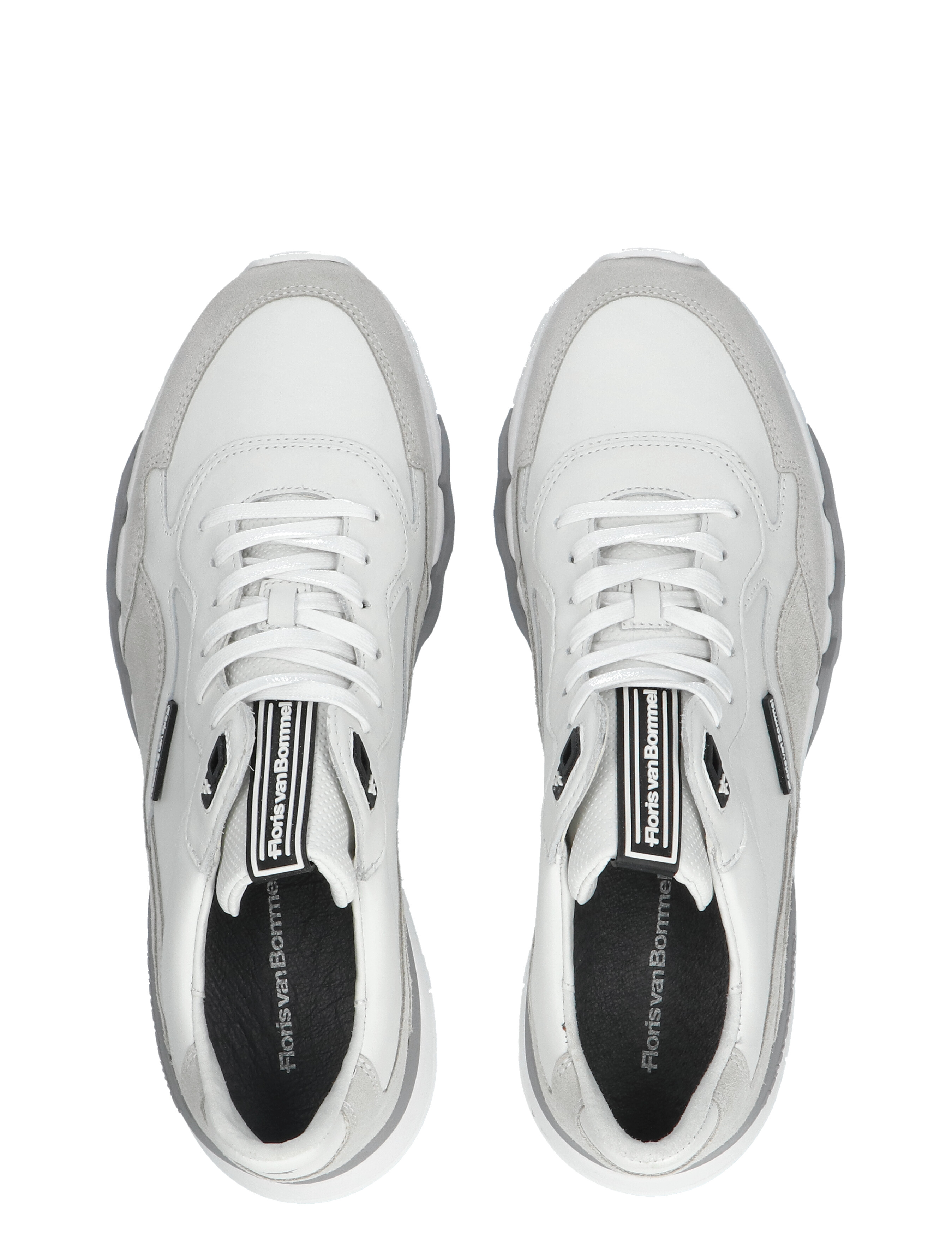 Floris van Bommel - De Zager 02.15 White G+ Wijdte - Heren - Lage Sneakers - Sneakers - 41322_88_7