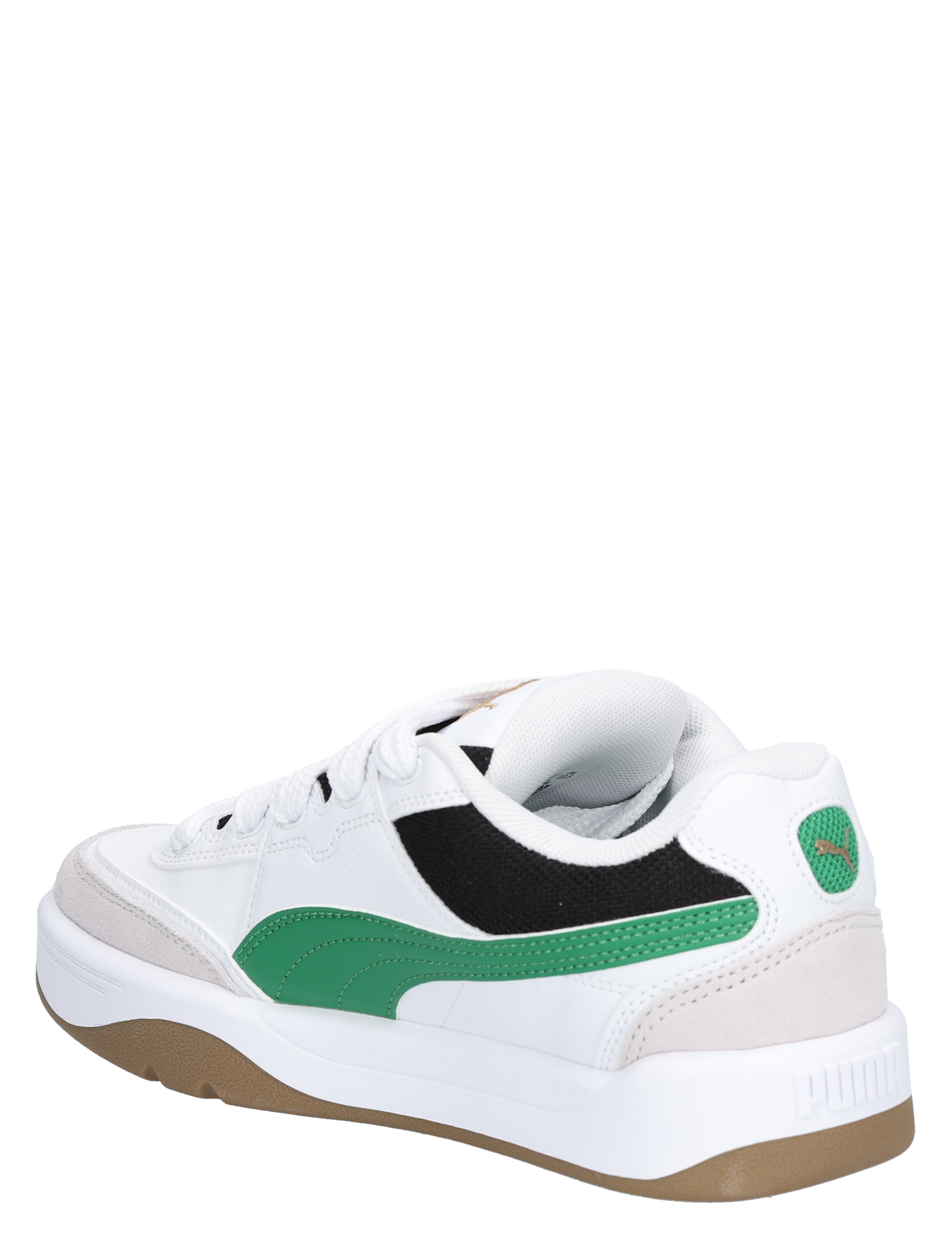 Puma - Park Lifestyle 06 White Green - Meisjes - Jongens - Sneakers - Lage Sneakers - Lage Sneakers - Sneakers - 48087_88_4