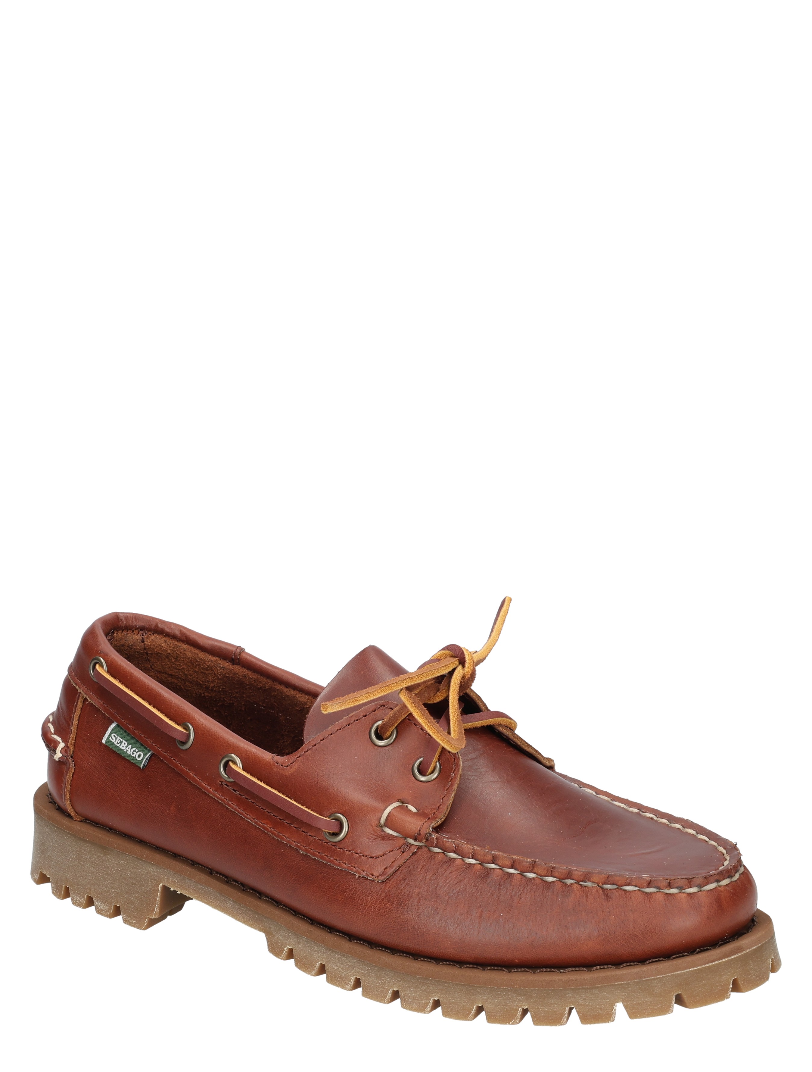loafer, mocassin, bruine schoen, leren, lakhouten zool