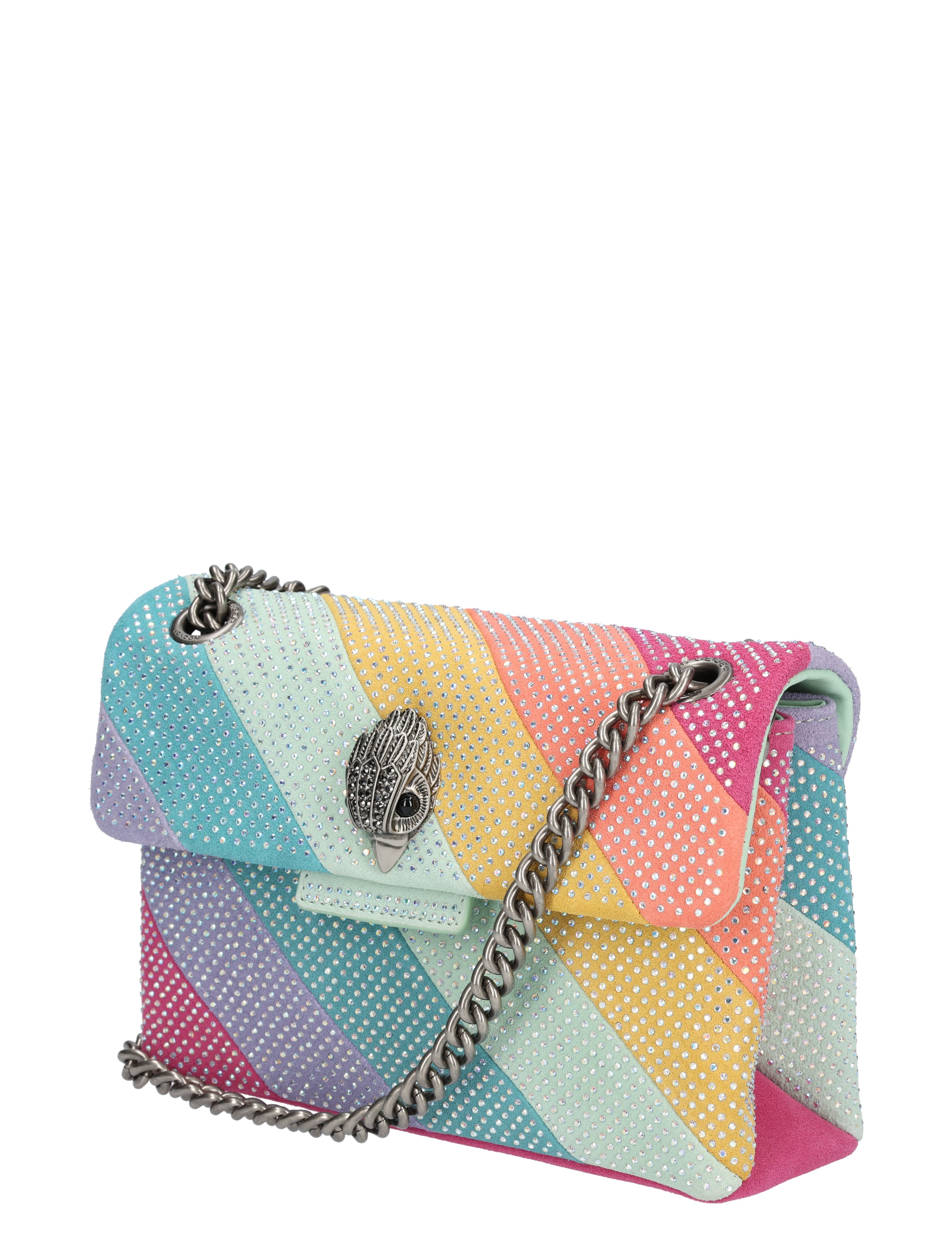 Kurt Geiger - Mini Leather Kensington Multicolor - Dames - Schoudertassen - 46756_59_3