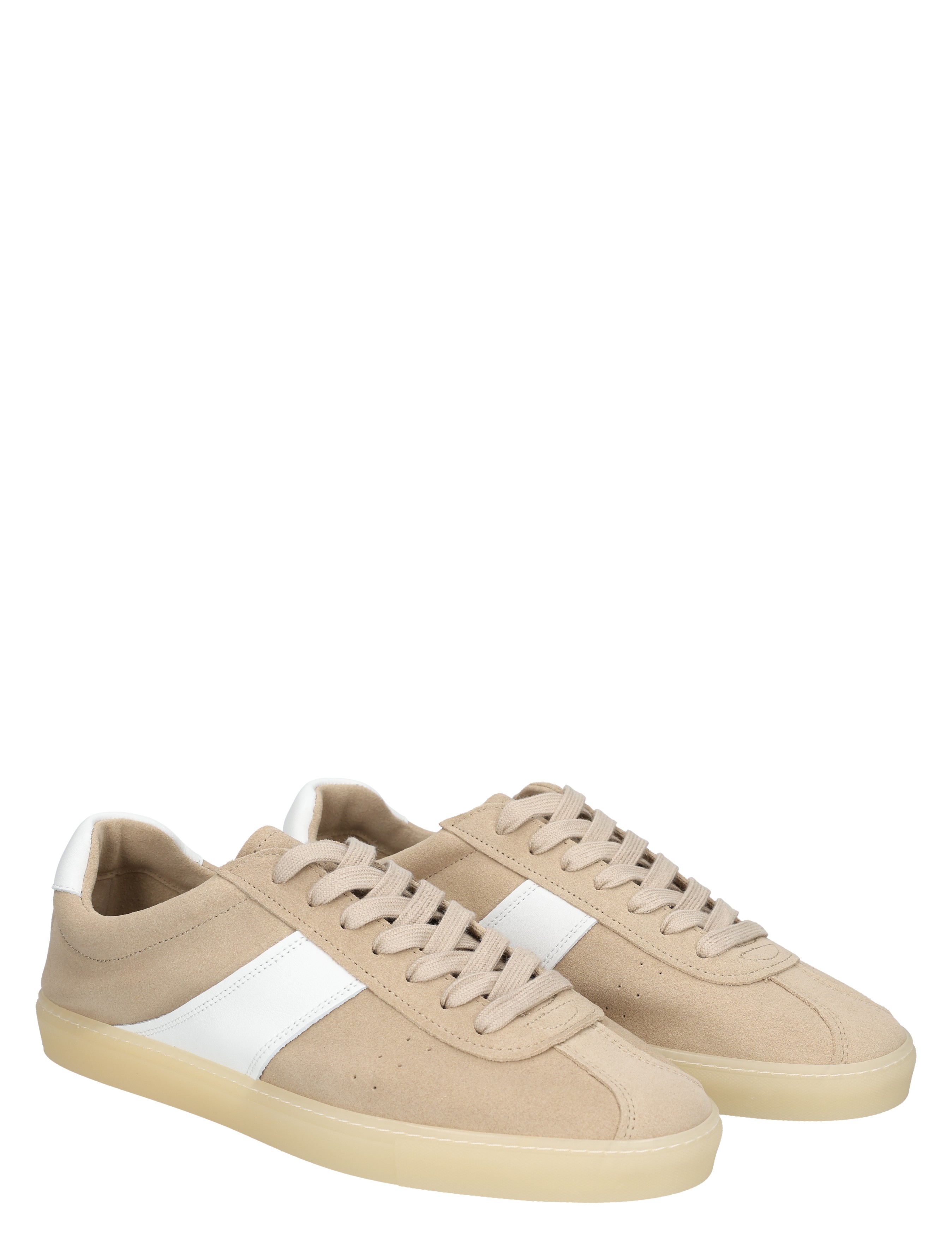 Copenhagen Studios - CPH 98M Suede Sand White - Heren - Veterschoenen - Casual Veterschoenen - 50651_77_5