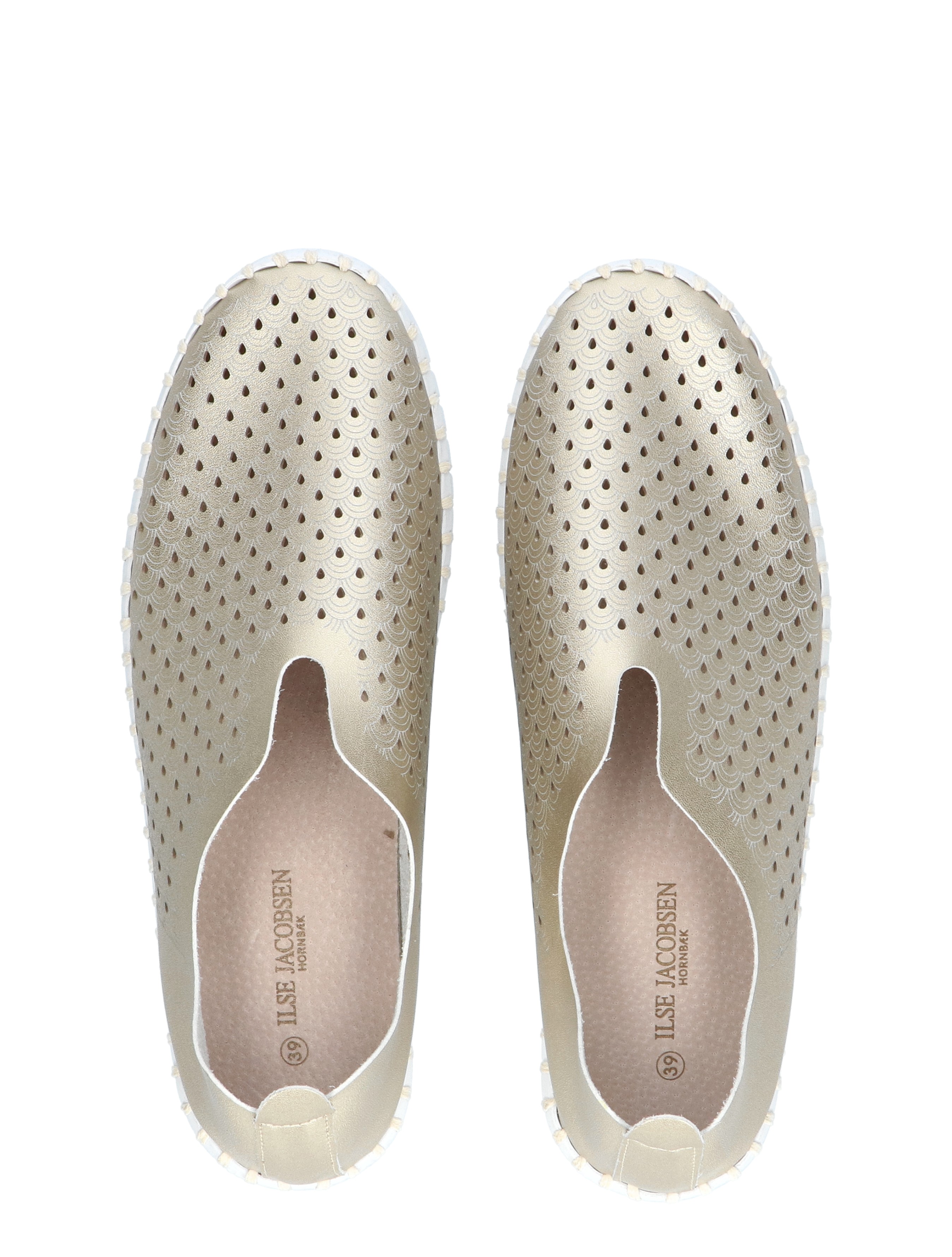 Ilse Jacobsen - Tulip 3576 780 Platin - Dames - Espadrilles - 44307_53_7