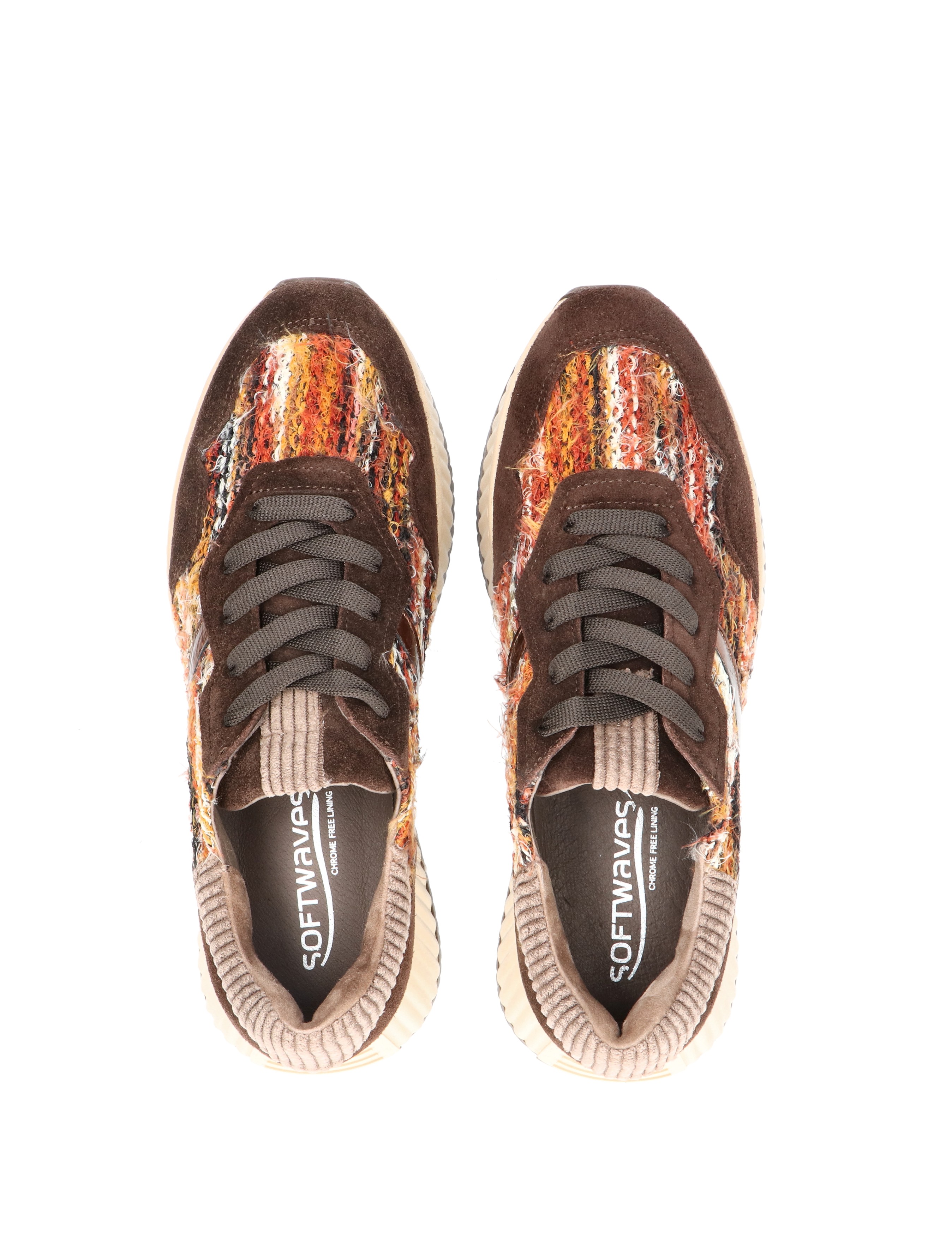 Softwaves - 8.95.20 Brown - Sneakers - Dames - Lage Sneakers - 48885_22_7