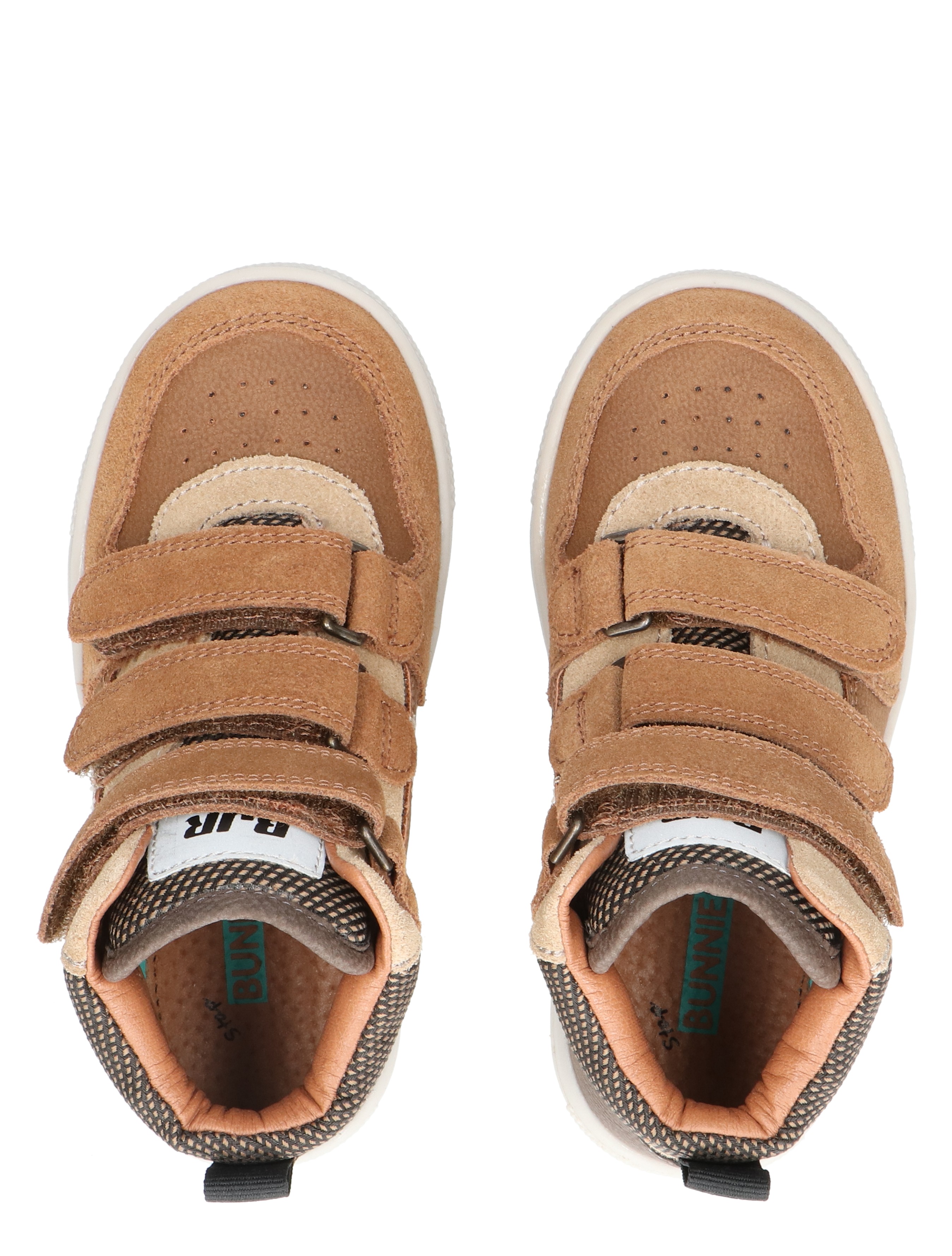 Bunnies - Lio Louw 225750 414 Brown - Jongens - Klittenbandschoenen - 48509_22_7