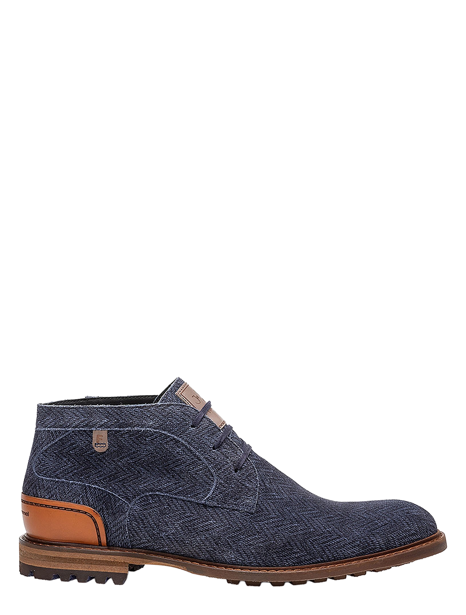 Floris van Bommel - Crepi SFM-50159 41-02 DarkBlue H-Wijdte - Heren - Boots - Veter Boots - 50139_33_1