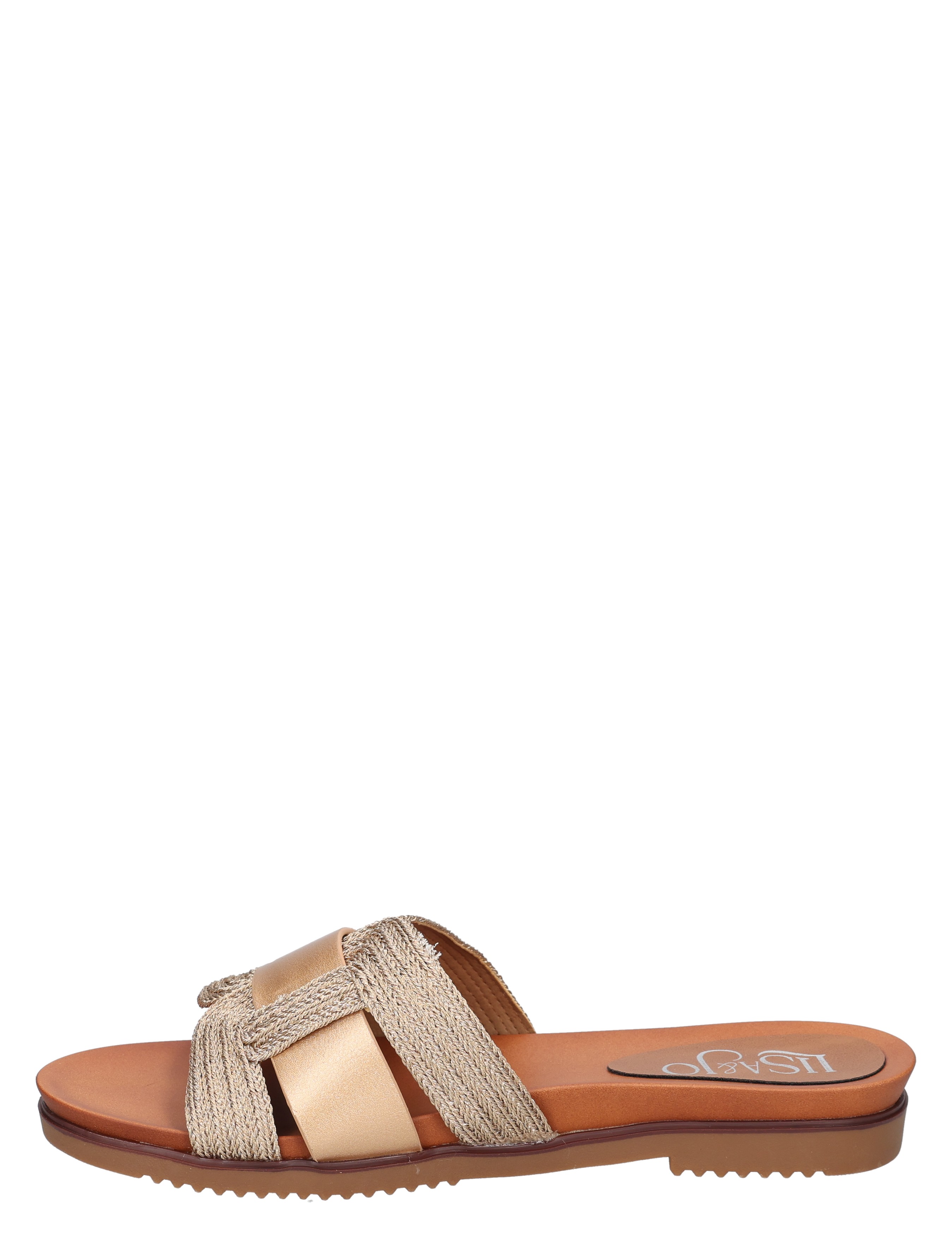 Lisa & Jo - Zaira Champagne - Dames - Muiltjes - 50306_53_3