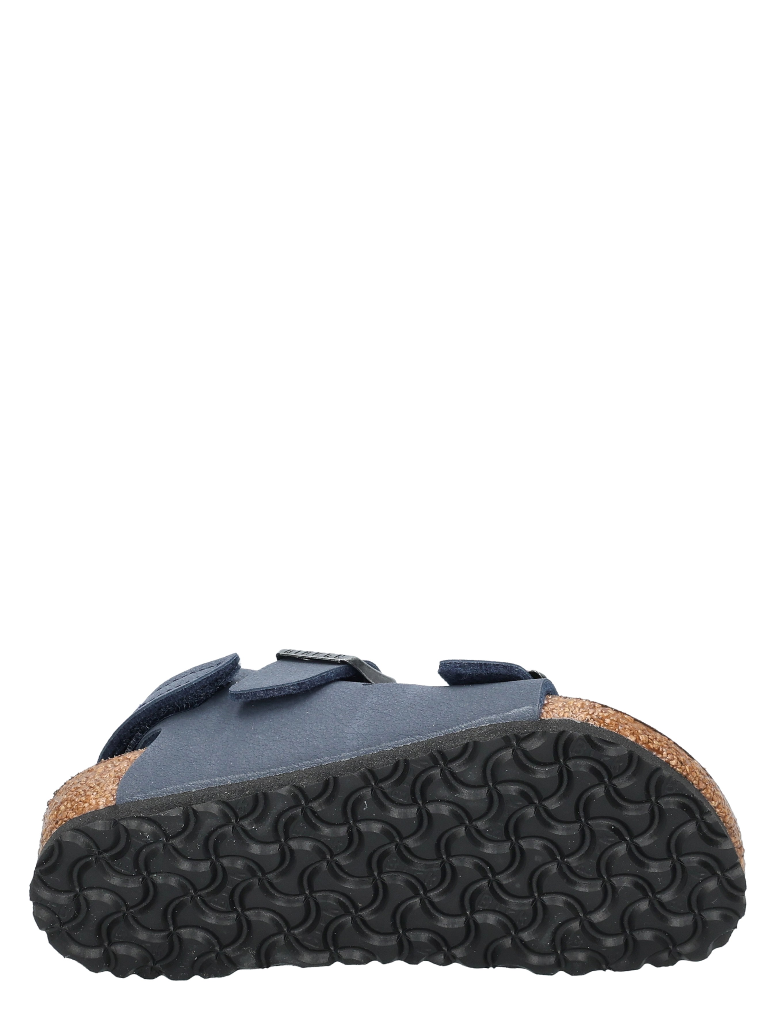 sandalen, blauw, rubberenzool, koppeling, snijvlak
