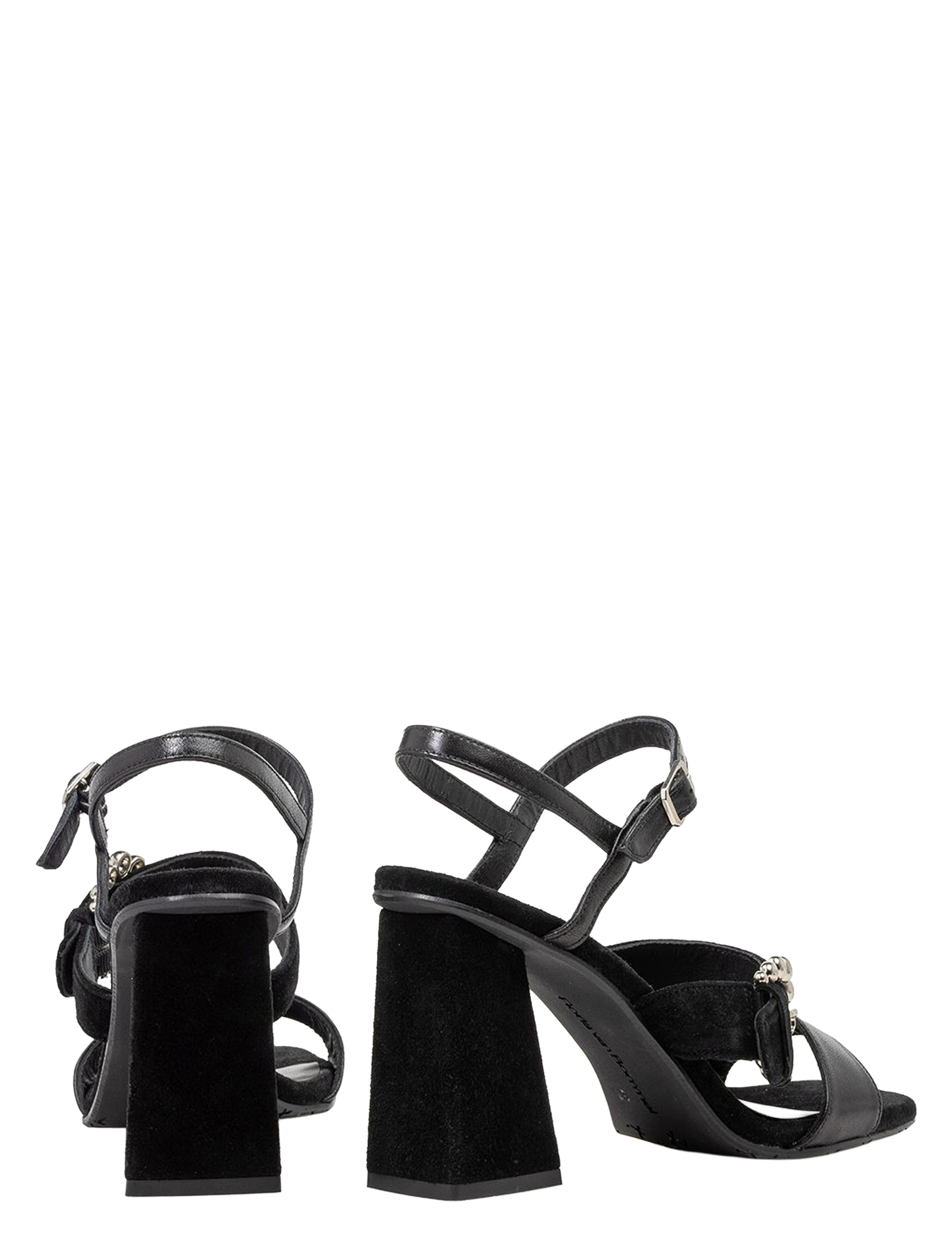 Floris van Bommel - Tahli 90082 01.02 Black - Dames - Sandalettes - Pumps - 51510_11_4