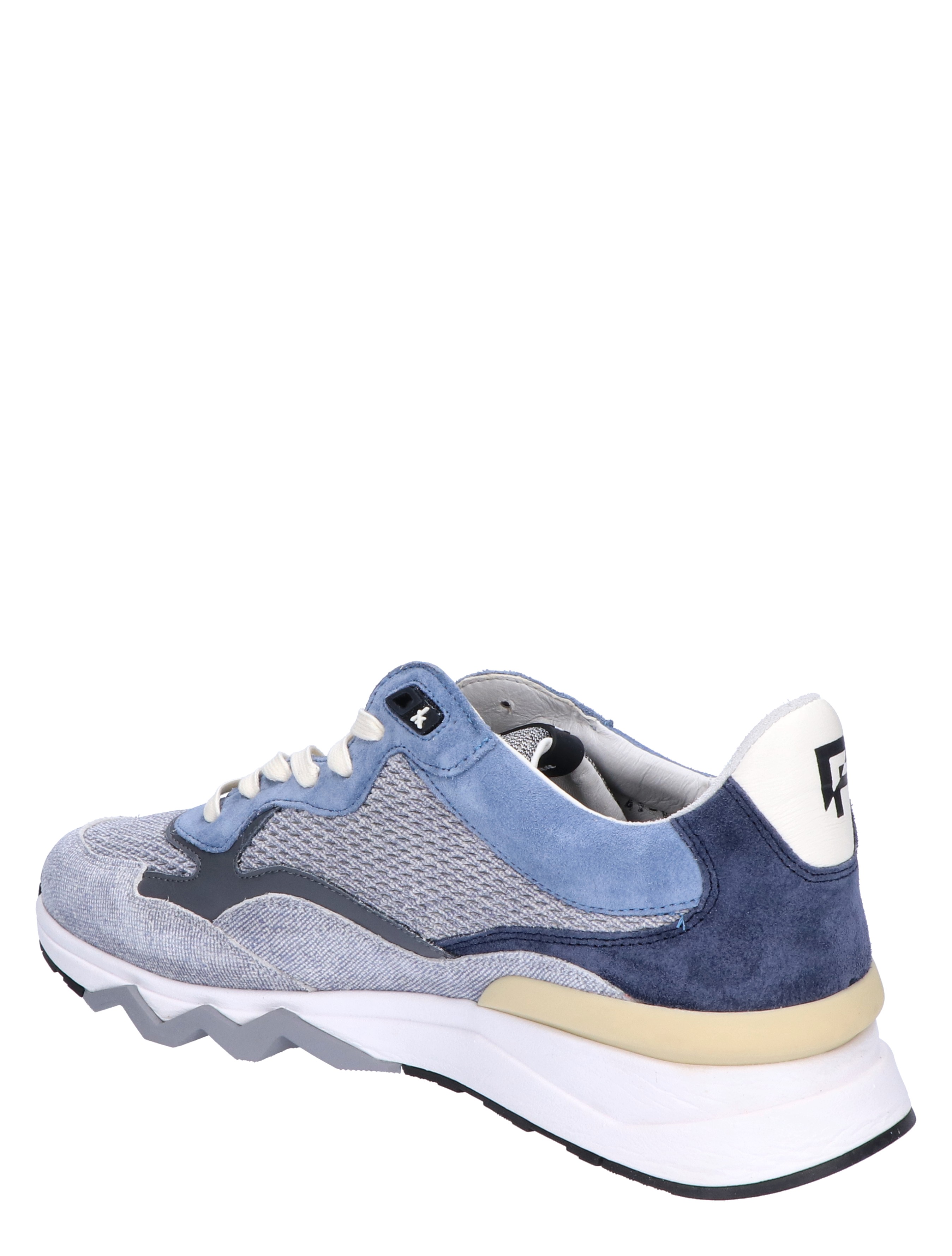 Floris van Bommel - De Zager 42-02 Light Grey Blue G+Wijdte - Heren - Lage Sneakers - Sneakers - 47123_93_4
