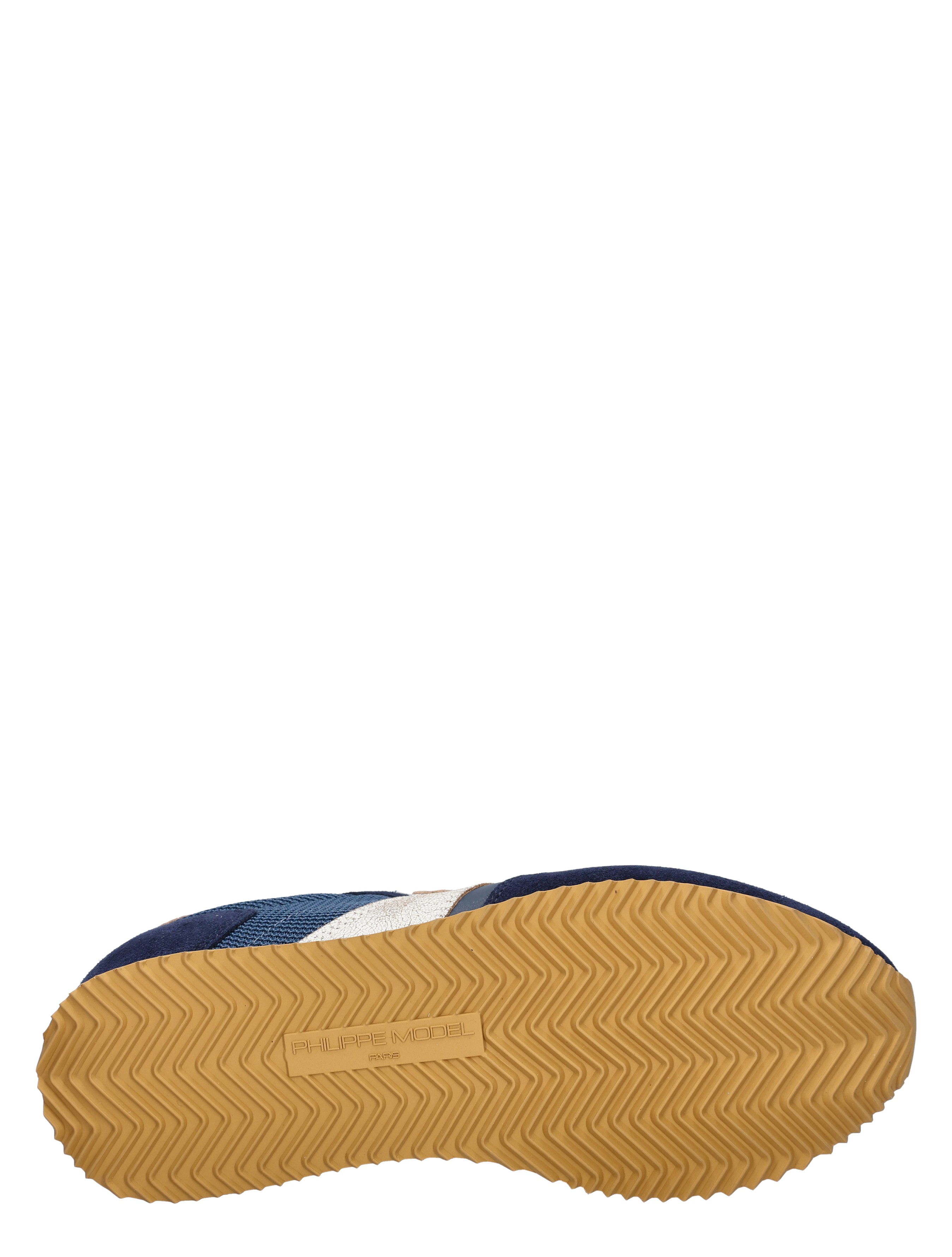 Philippe Model - BVLD Blville Low Woman W009 Mondial Blue Argent - Dames - Sneakers - Lage Sneakers - 49965_33_9