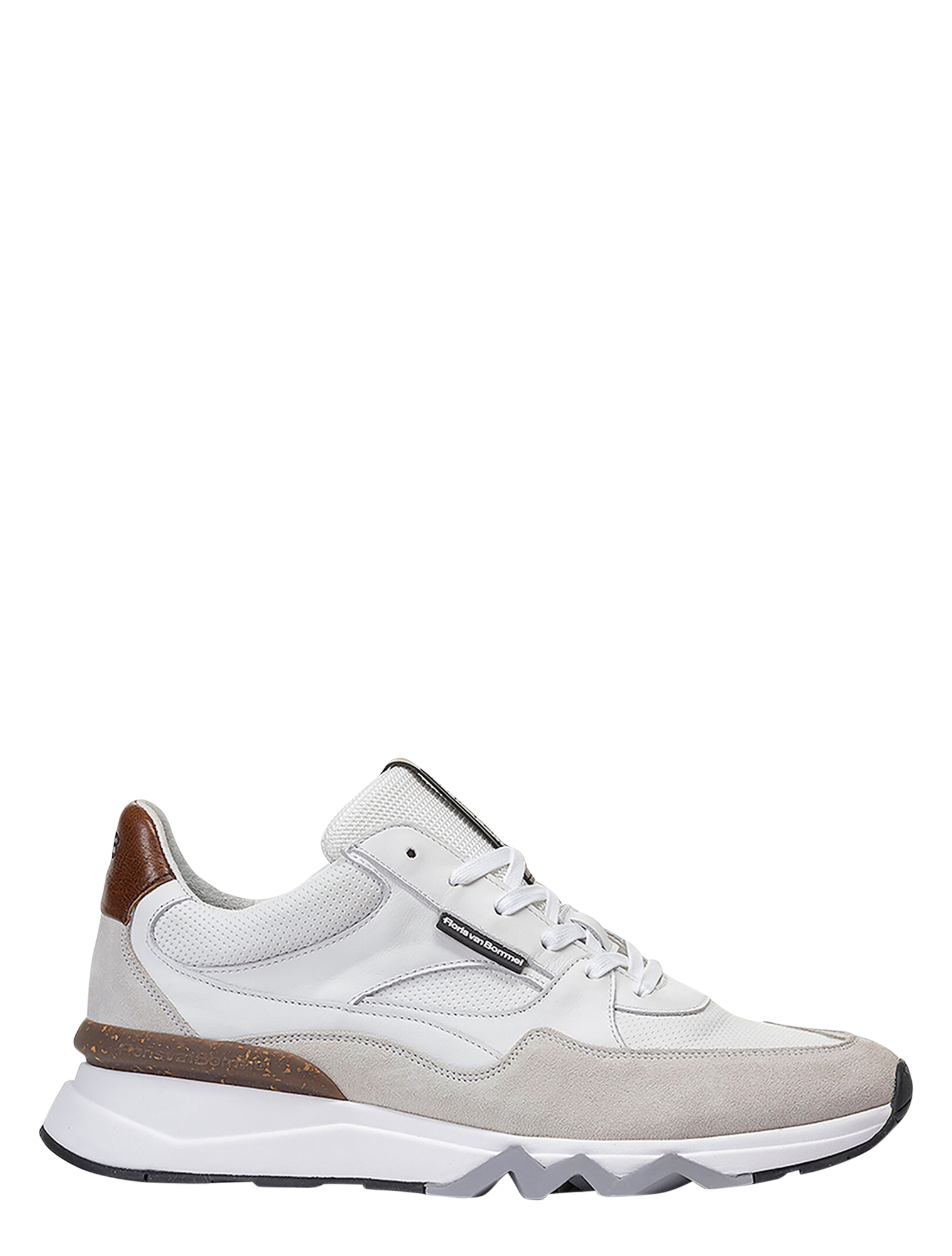 Floris van Bommel - De Zager 07.10 White G+ Wijdte - Heren - Lage Sneakers - Sneakers - 45213_88_1