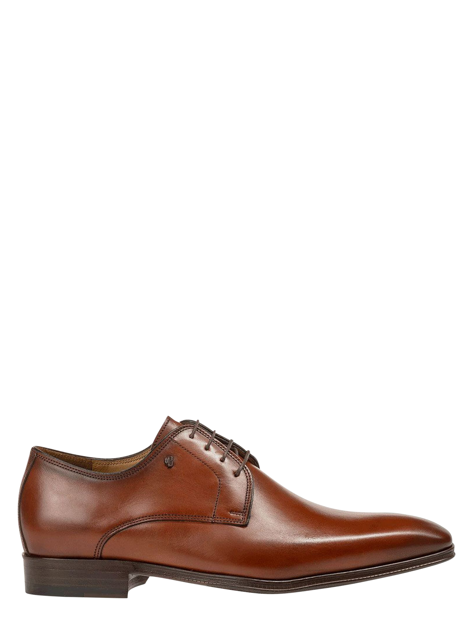 Van Bommel - Raffa 30118 24-01 Dark Cognac H-Wijdte - Heren - Veterschoenen - Nette Veterschoenen - 43500_22_1
