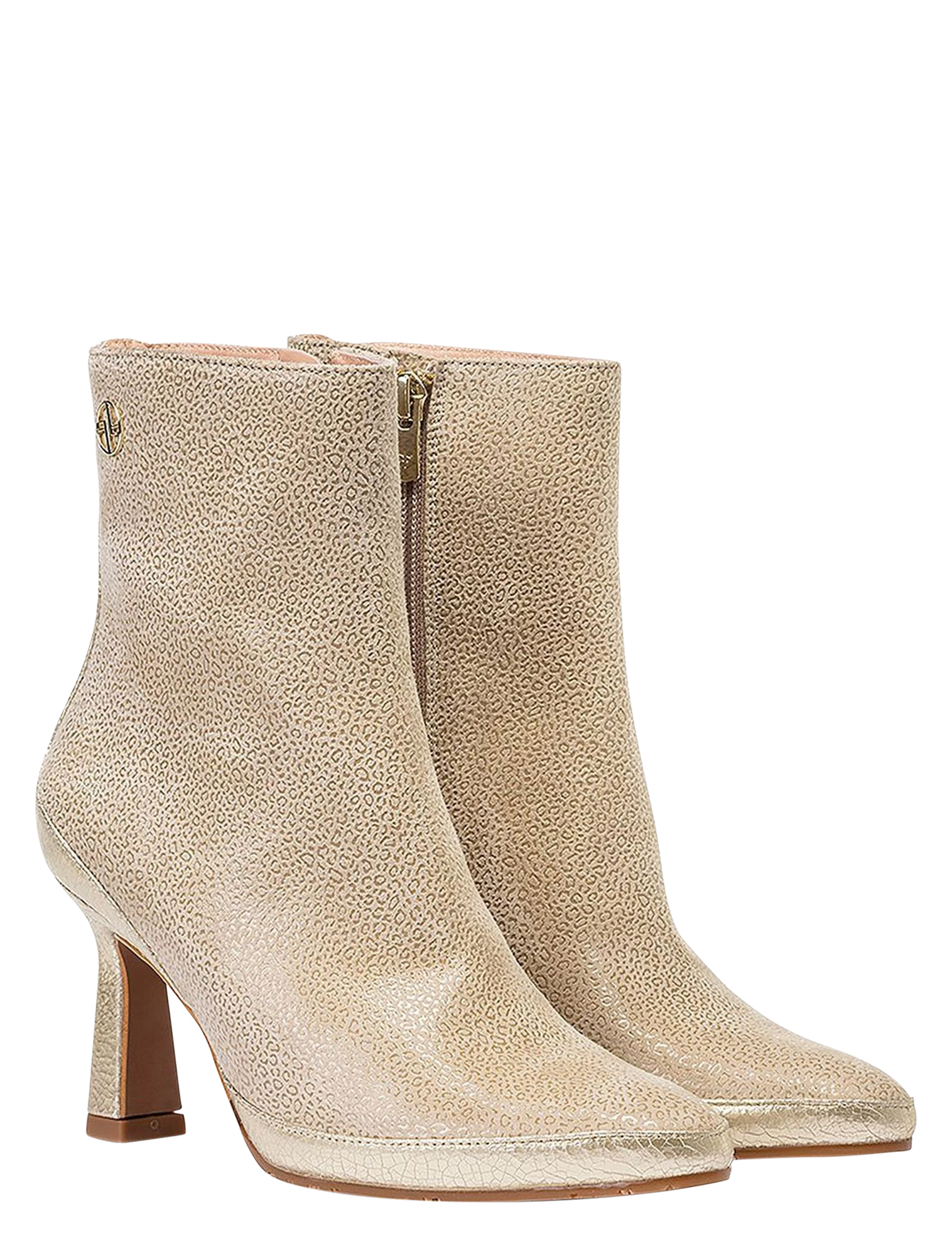 Floris van Bommel - Saxi SFW-50076 01.10 Naturel G-Wijdte - Dames - Boots - Enkellaarsjes - 46524_77_3