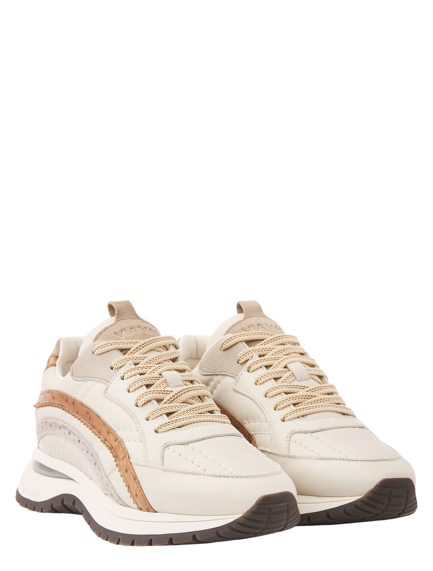 VIA VAI - 62478 Usher Lott Beige - Dames - Sneakers - Lage Sneakers - 52896_77_2