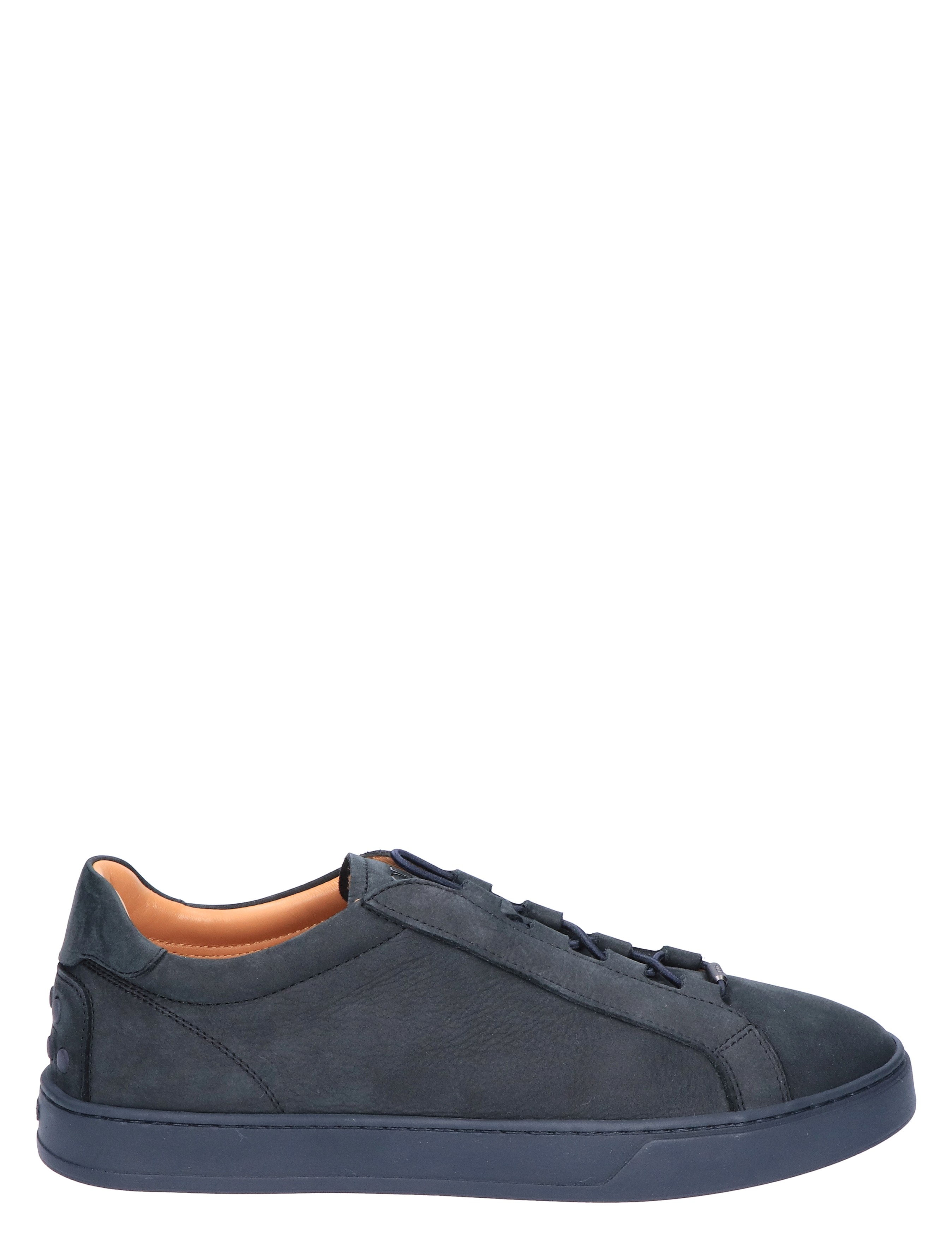Tods - Sneakers in Nubuck U810 Blue - Heren - Lage Sneakers - Sneakers - 46630_33_1