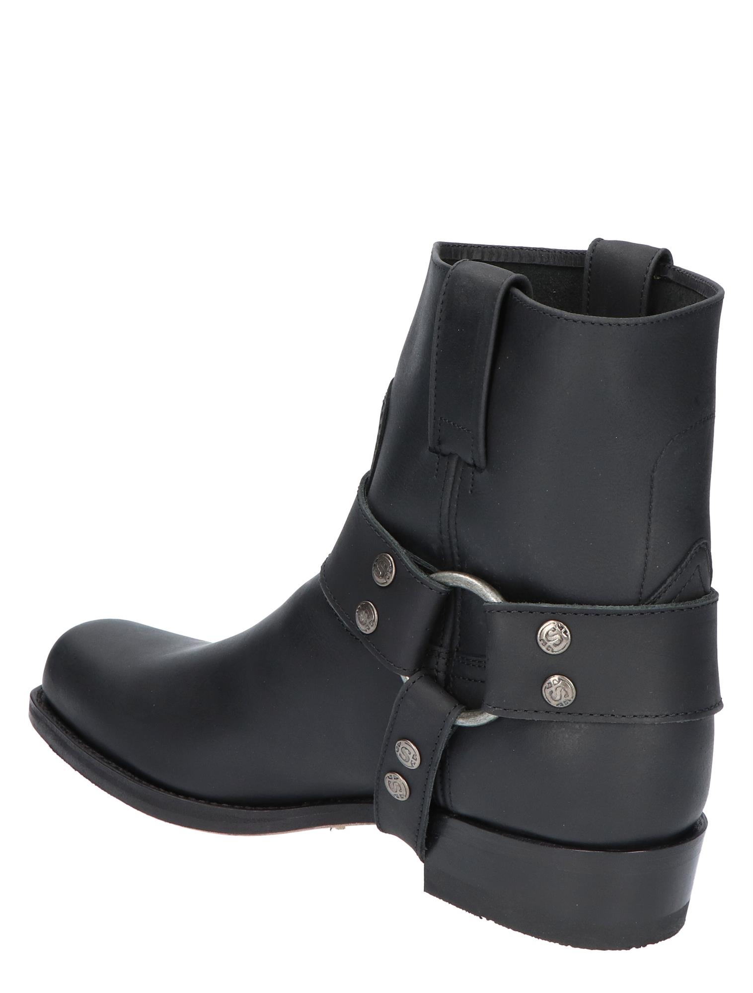 Sendra - 9077 Flota Negro - Dames - Boots - Biker Boots - 10812_11_4