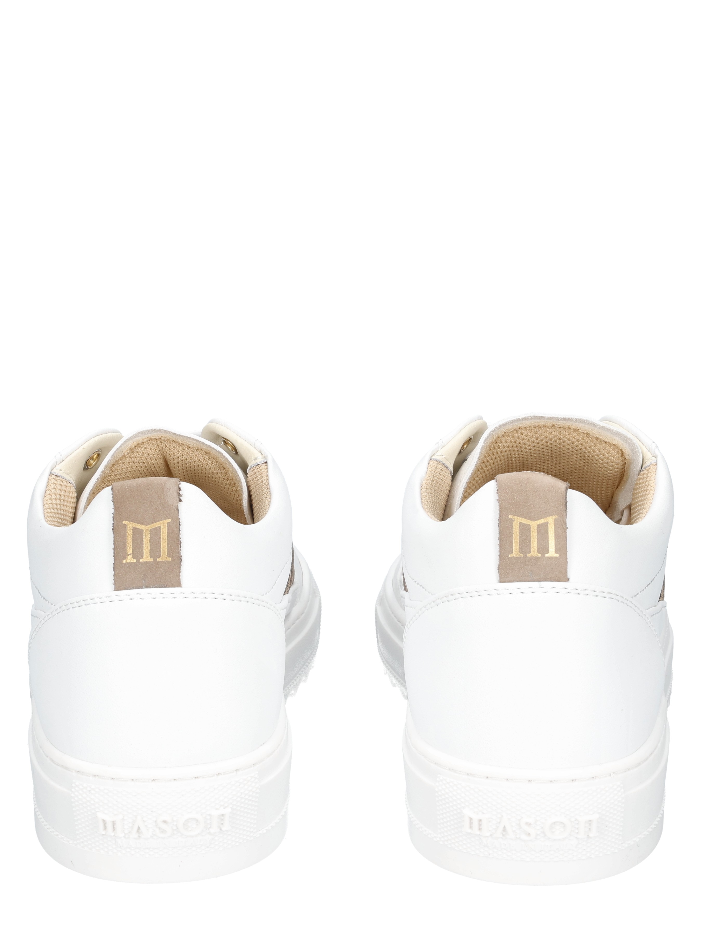 witte sneakers, luxe sneaker, rugle rand, casual schoen, plat voetbed