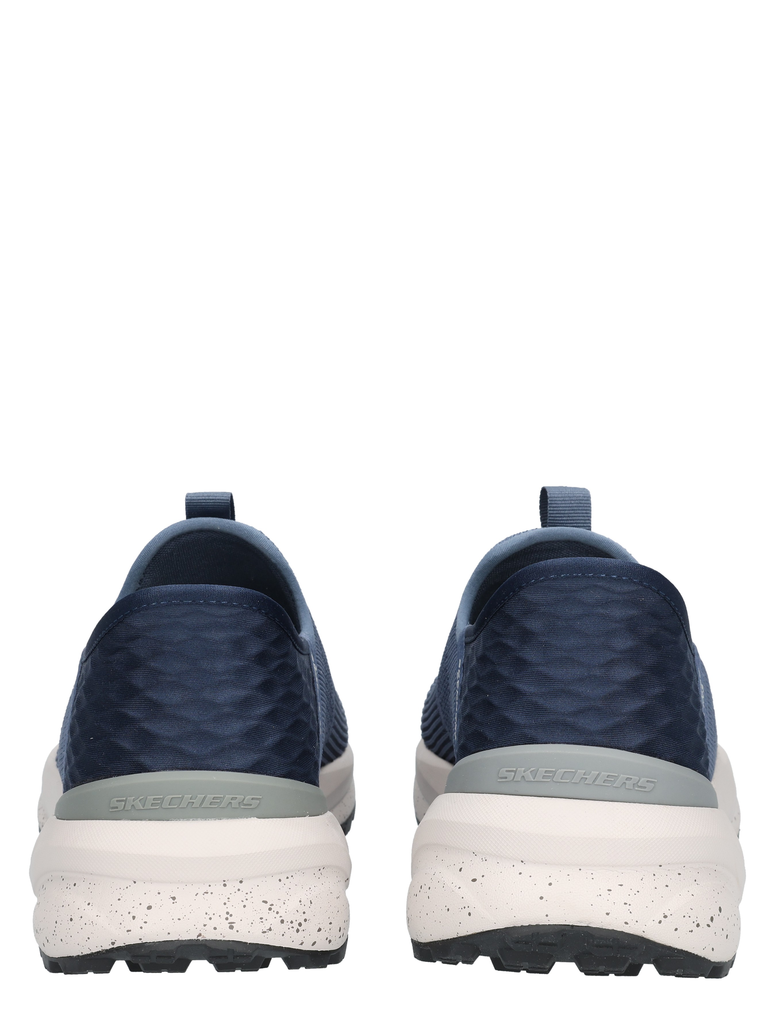 Skechers - Bogdin Slip In Blue Navy - Heren - Sneakers - Slip On Sneakers - 41157_33_6