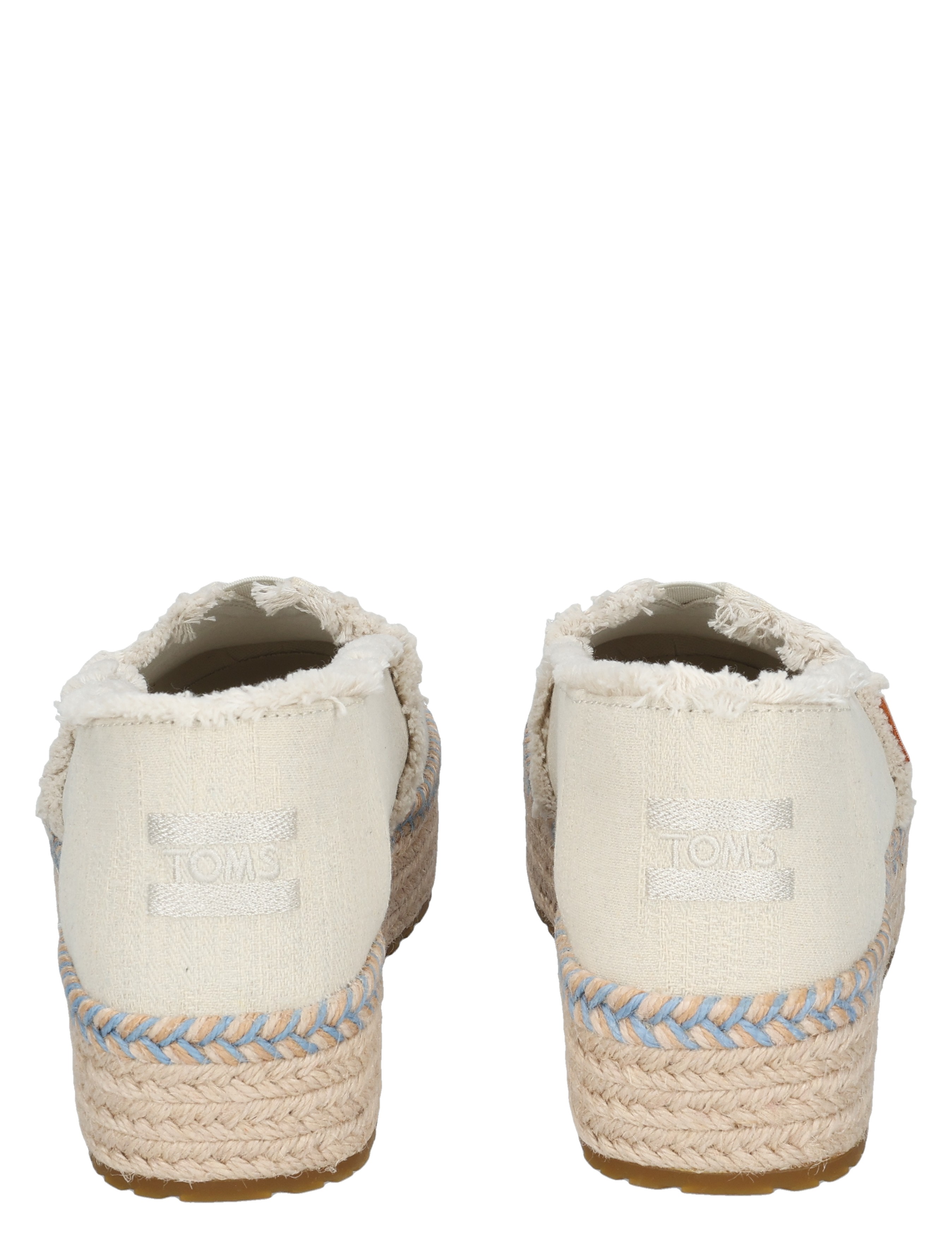 Toms - 10023057 White Onyx Textured D - Dames - Espadrilles - 50344_88_6