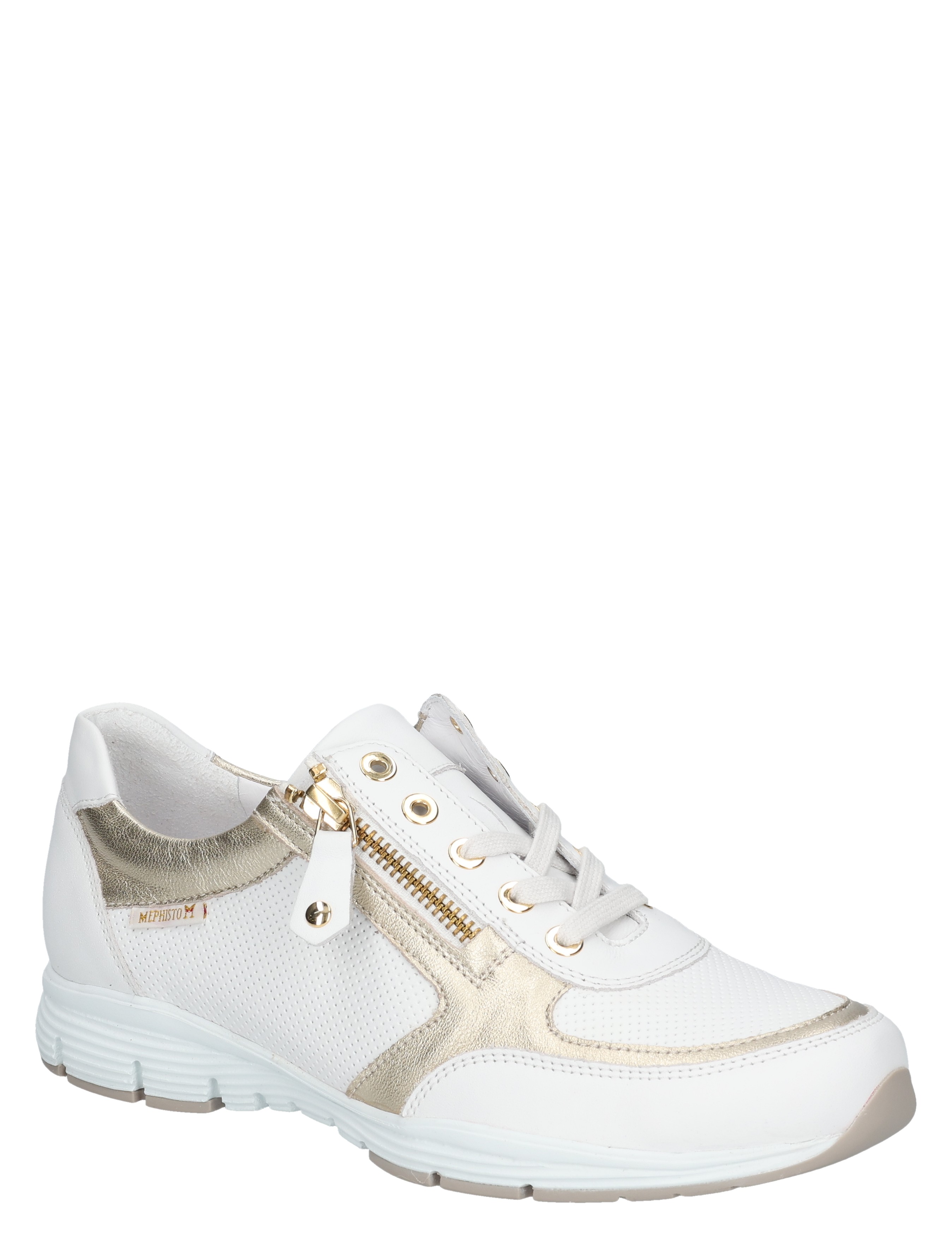 Mephisto - Ylona 1230 White - Dames - Veterschoenen - Casual Veterschoenen - 51010_88_3