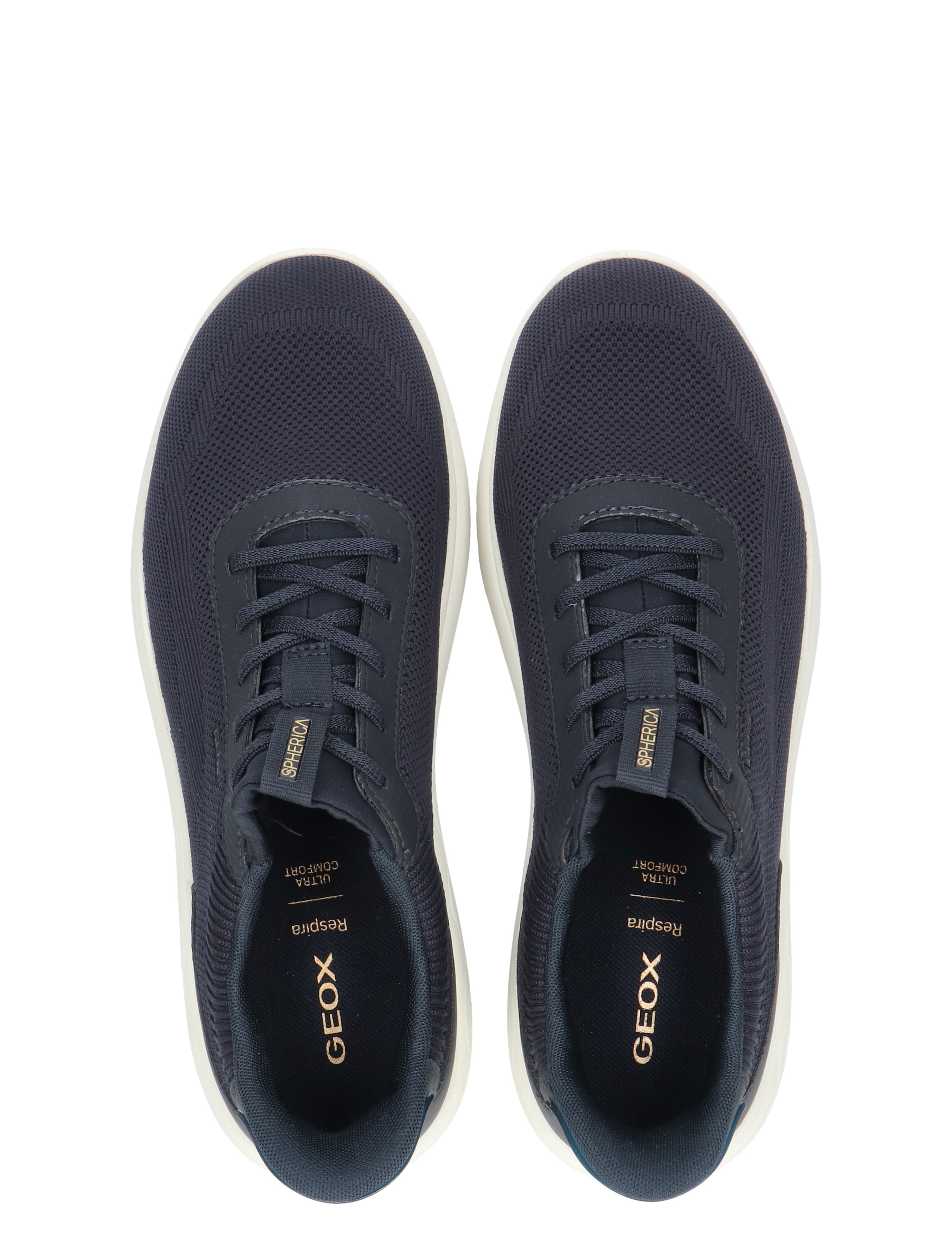 Geox - U55MPA Navy - Heren - Veterschoenen - Casual Veterschoenen - 49741_33_7
