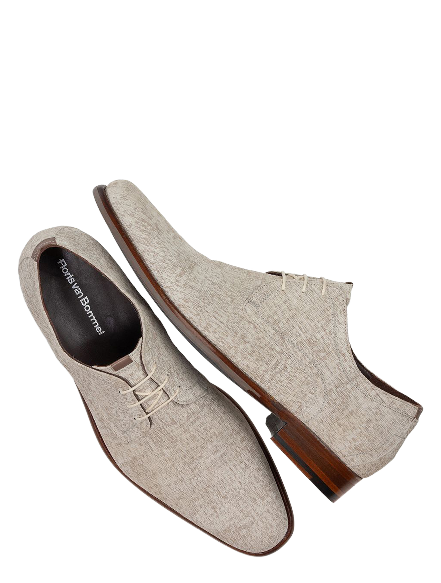 Floris van Bommel - De Draver 30316 03.27 Light Brown H-Wijdte - Heren - Veterschoenen - Nette Veterschoenen - 51454_77_3
