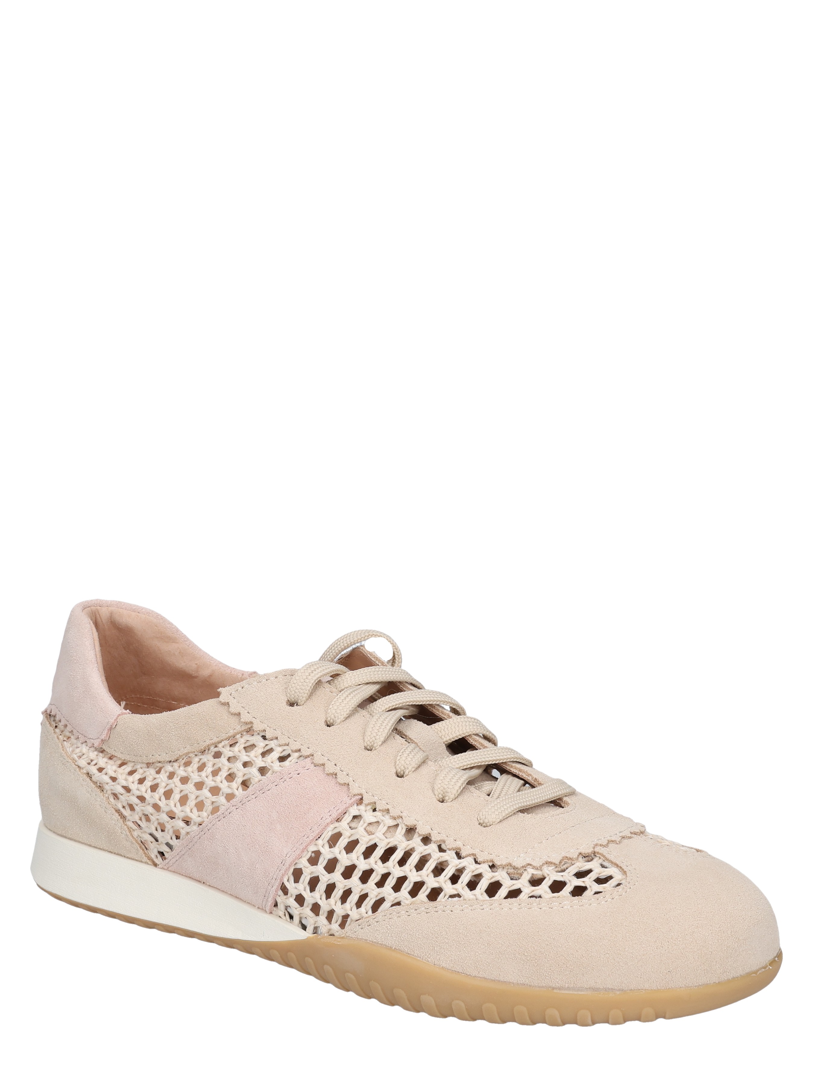 sneaker, mesh, lattice, beige, casual