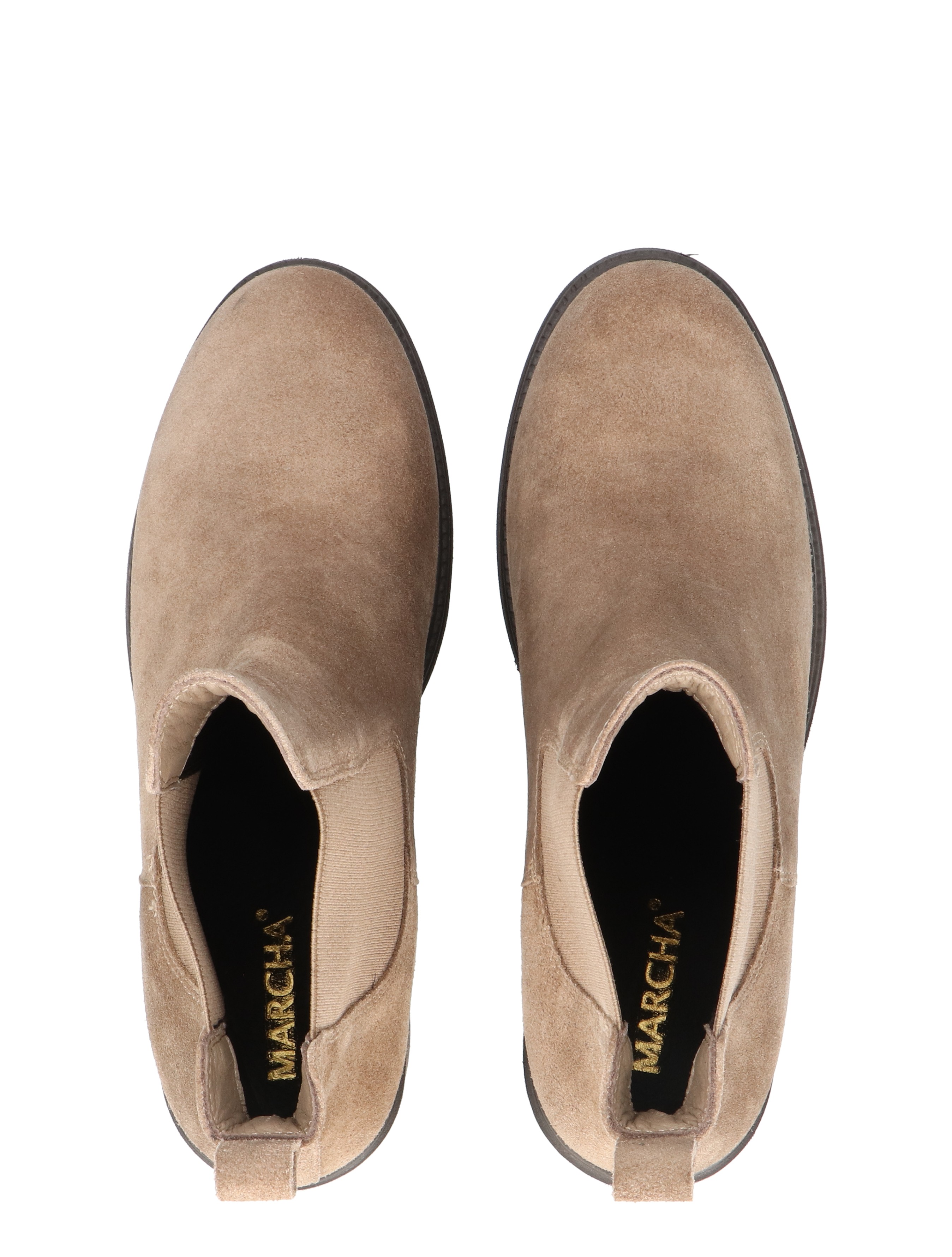 Gioia - Yvette Taupe Suede - Dames - Boots - Chelsea Boots - 49475_77_7