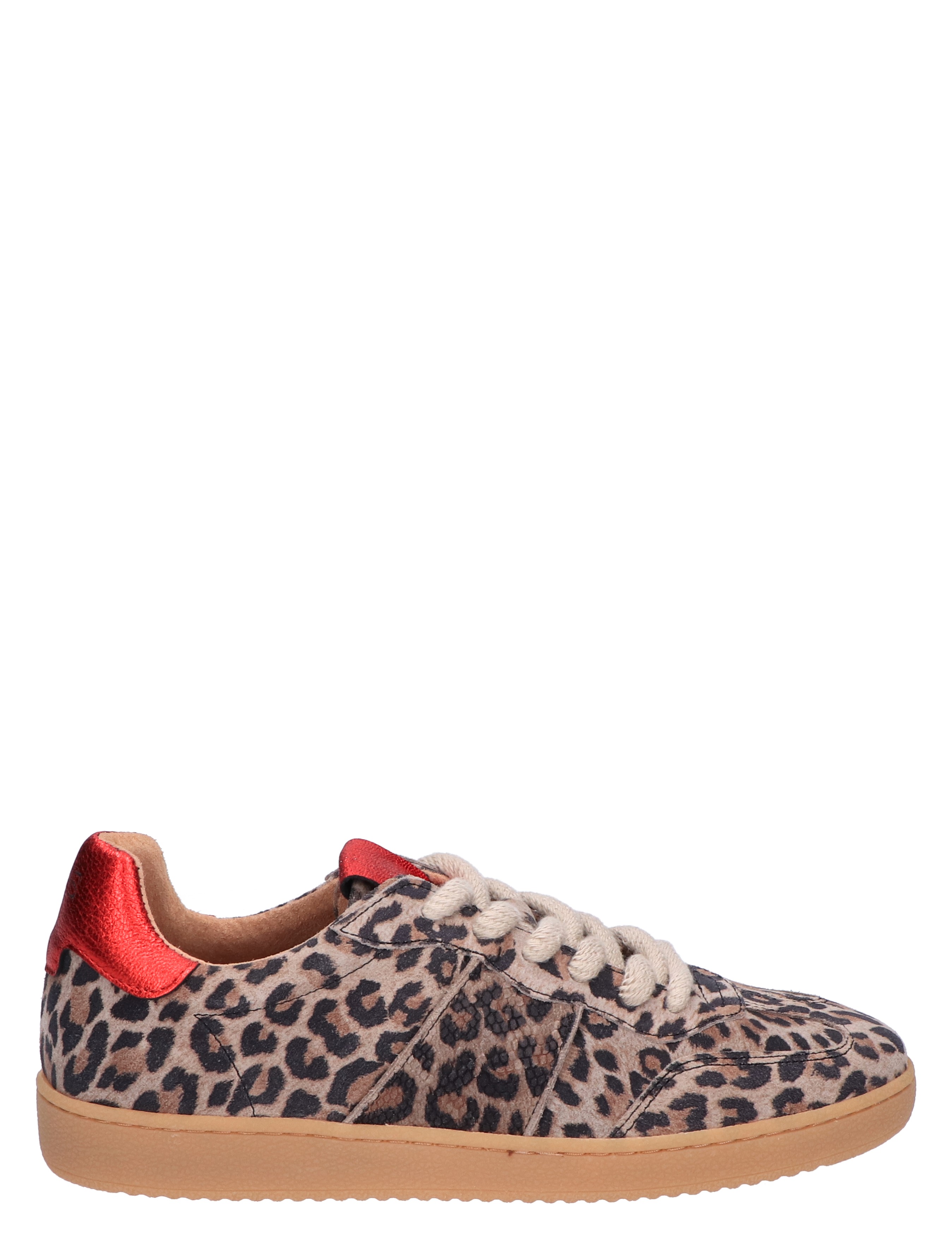 DWRS Label - Poona Beige Red 8229 - Sneakers - Dames - Lage Sneakers - 47192_24_1