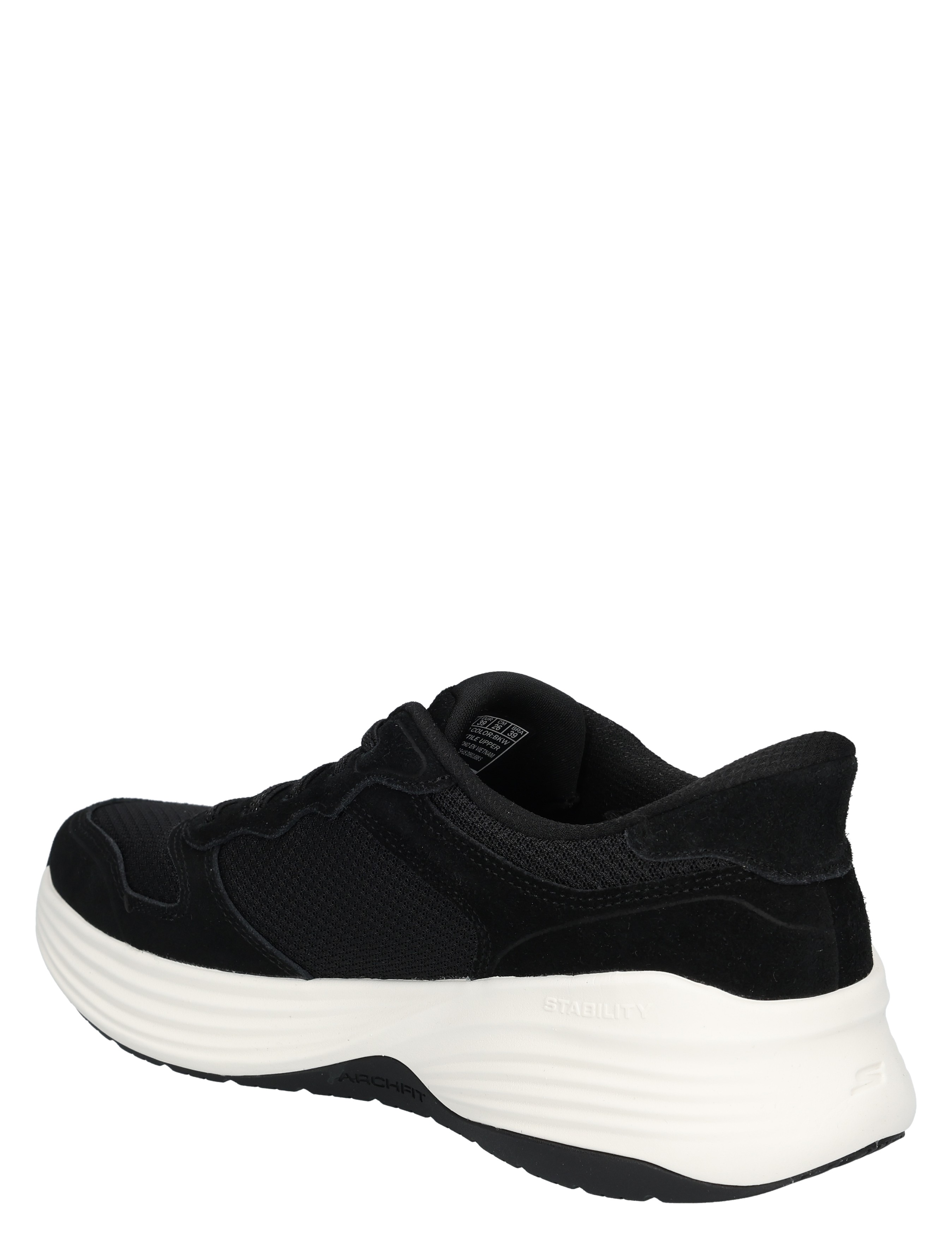 Skechers - Slip In Go Walk Stability 125963 Black - Sneakers - Dames - Lage Sneakers - 48197_11_4