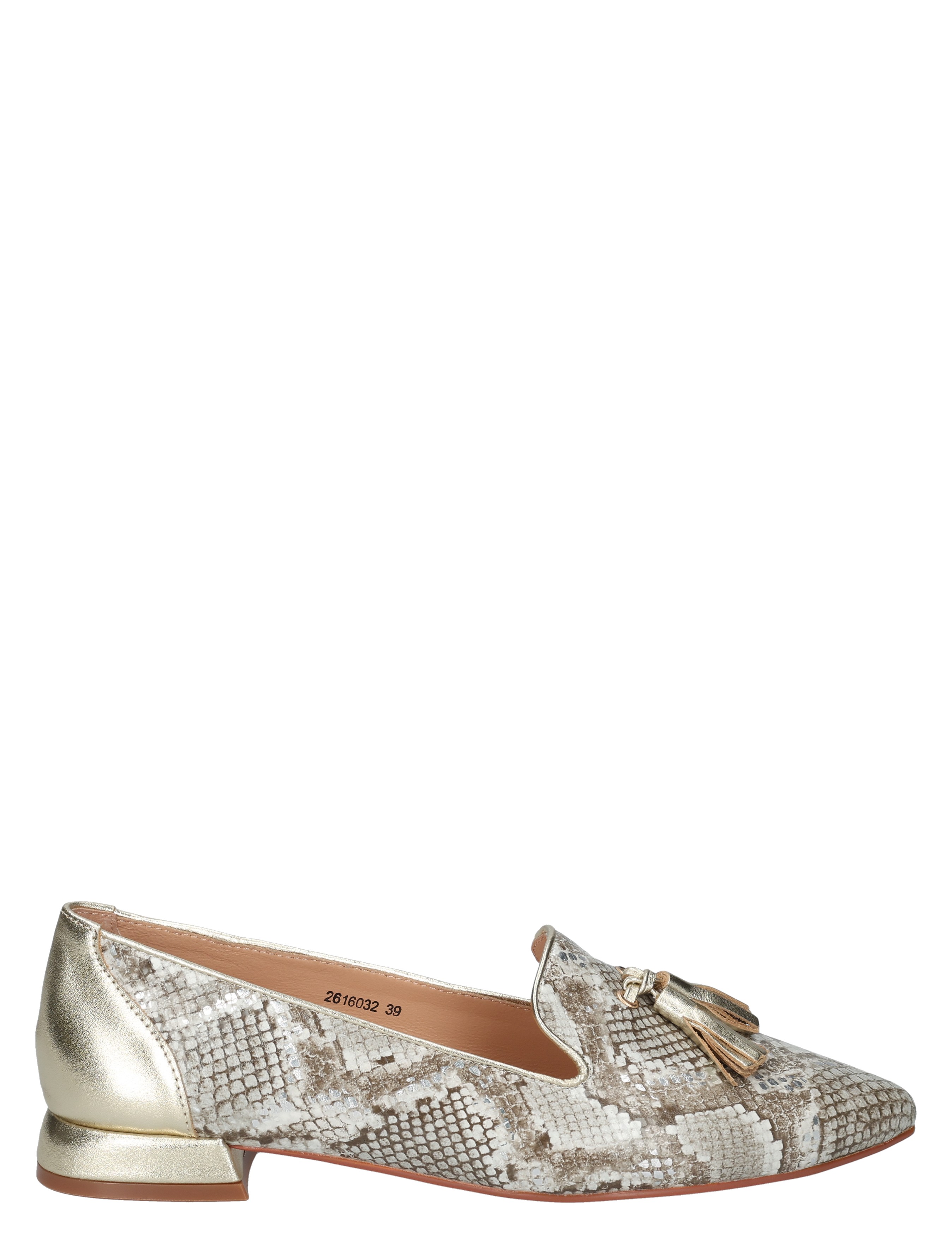 Di Lauro - Diodata Beige Multi Snake - Dames - Loafers - 50229_75_1