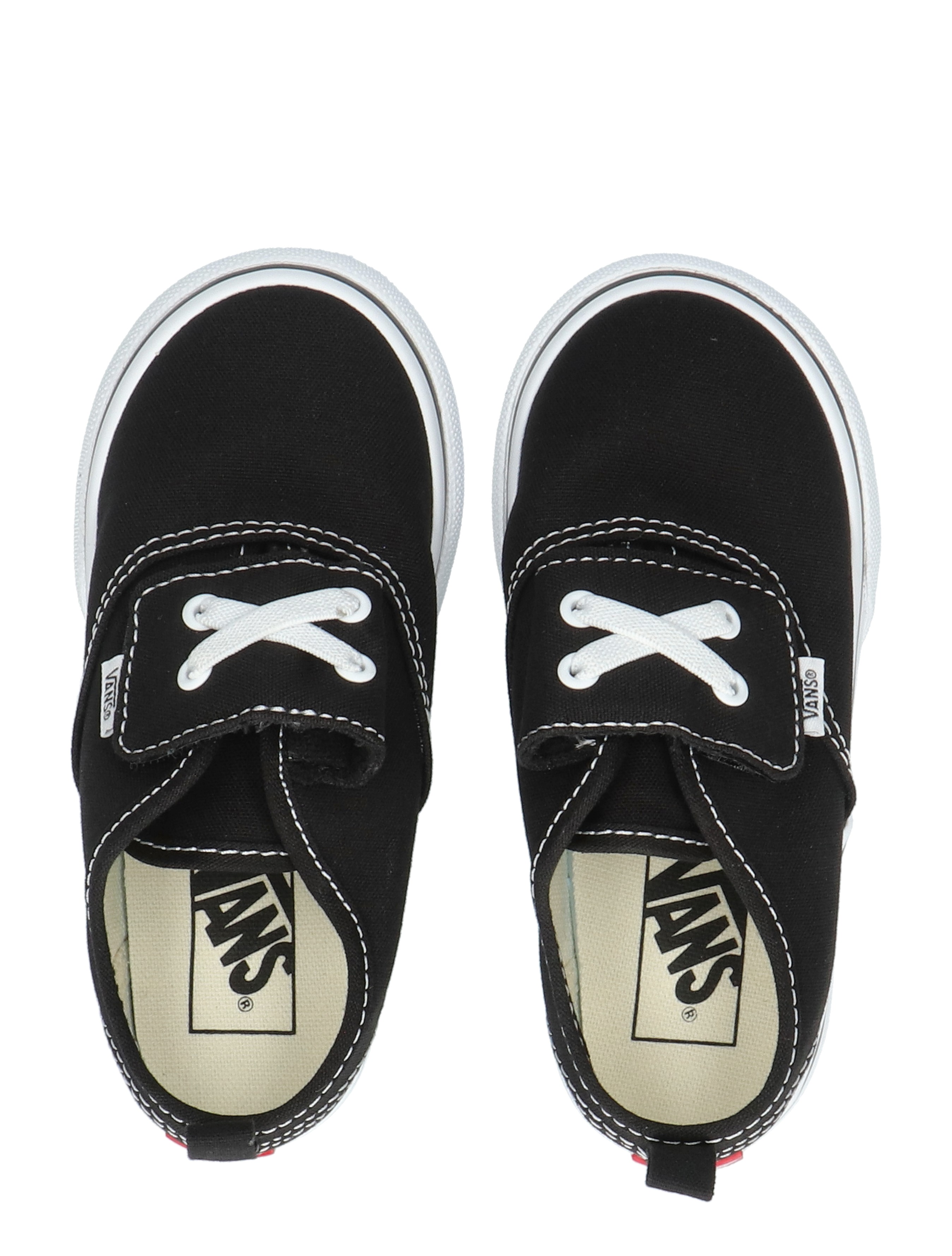 Vans - TD Authentic Elas VN000EEN BLA1 Black - Meisjes - Lage Sneakers - Sneakers - 49798_11_7