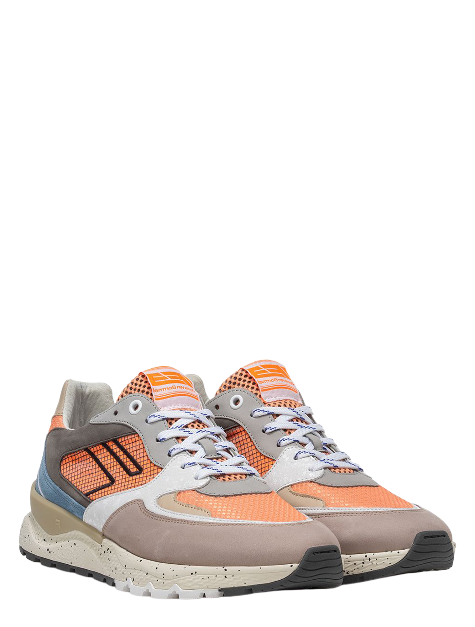 Floris van Bommel - De Treener 10243 06.02 Orange G+Wijdte - Heren - Lage Sneakers - Sneakers - 51439_45_2