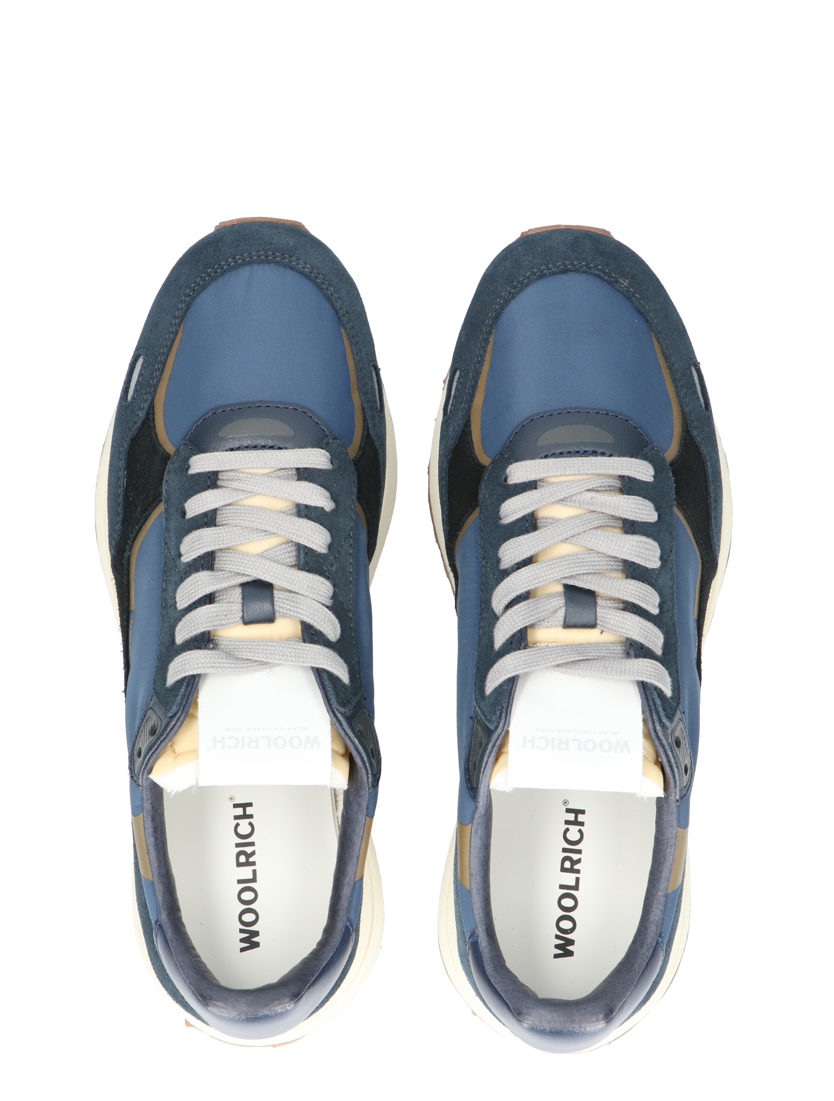 Woolrich - WFM252.030 Retro Sneaker A70.A6 Blue - Heren - Lage Sneakers - Sneakers - 49116_33_7