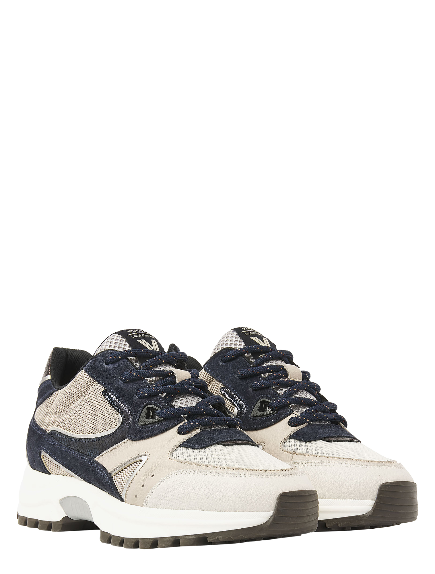 VIA VAI - Danae Vicky 62297 03-603 Beige - Sneakers - Dames - Lage Sneakers - 50061_77_2