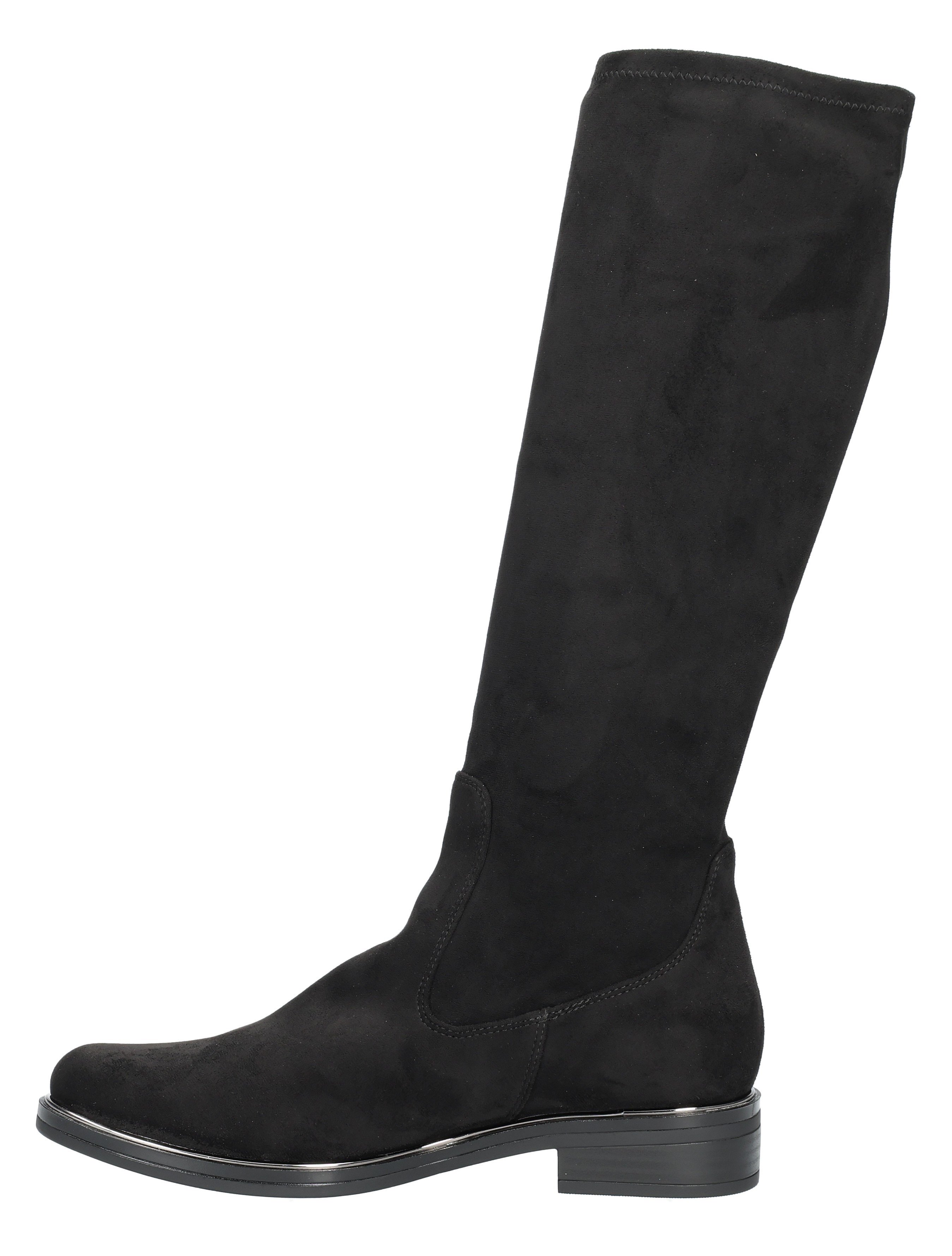 Caprice - 25512 044 Black Stretch - Dames - Boots - Lange Laarzen - 48840_11_2