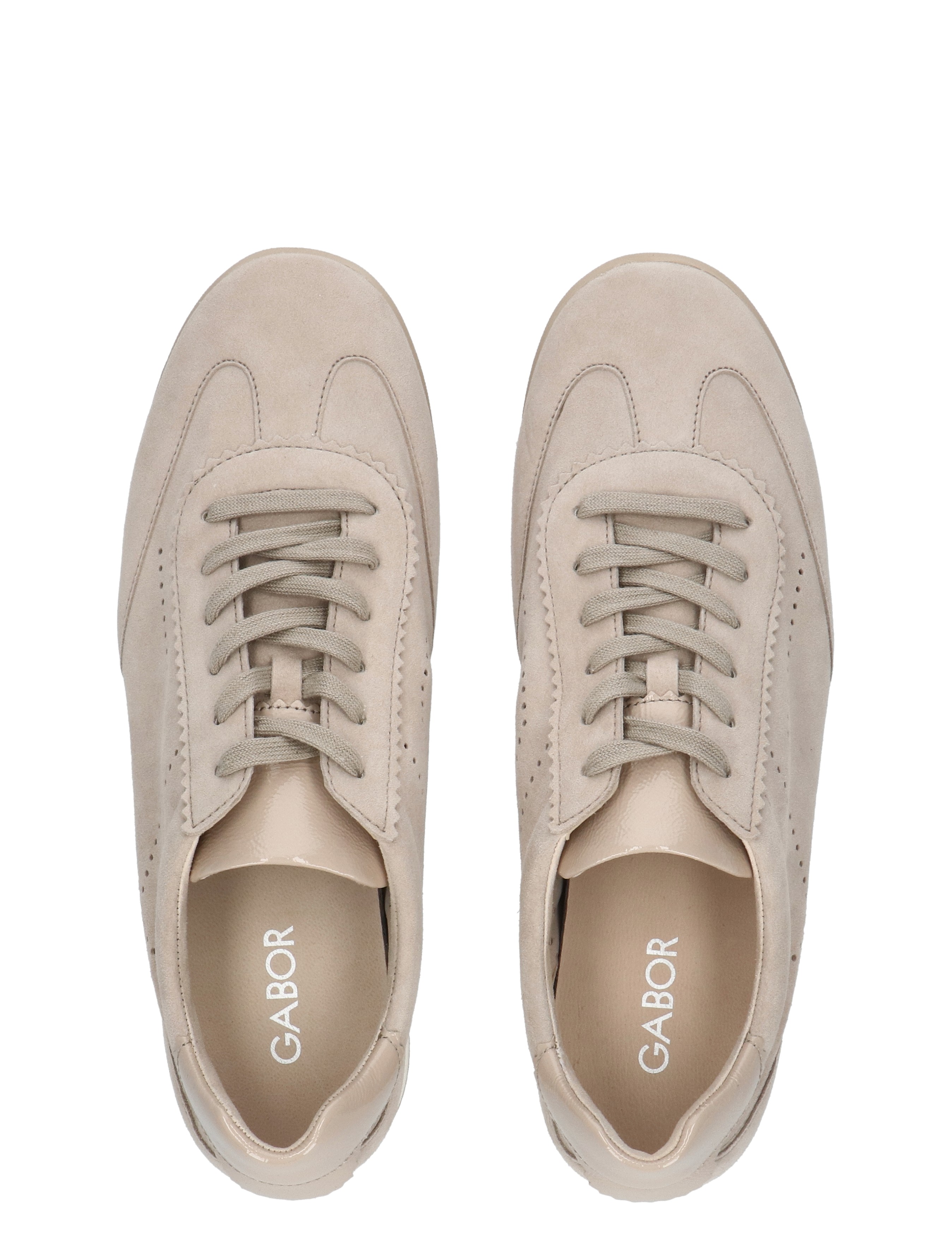 Gabor - 83.432.12 12 oak - Dames - Veterschoenen - Casual Veterschoenen - 49995_77_8