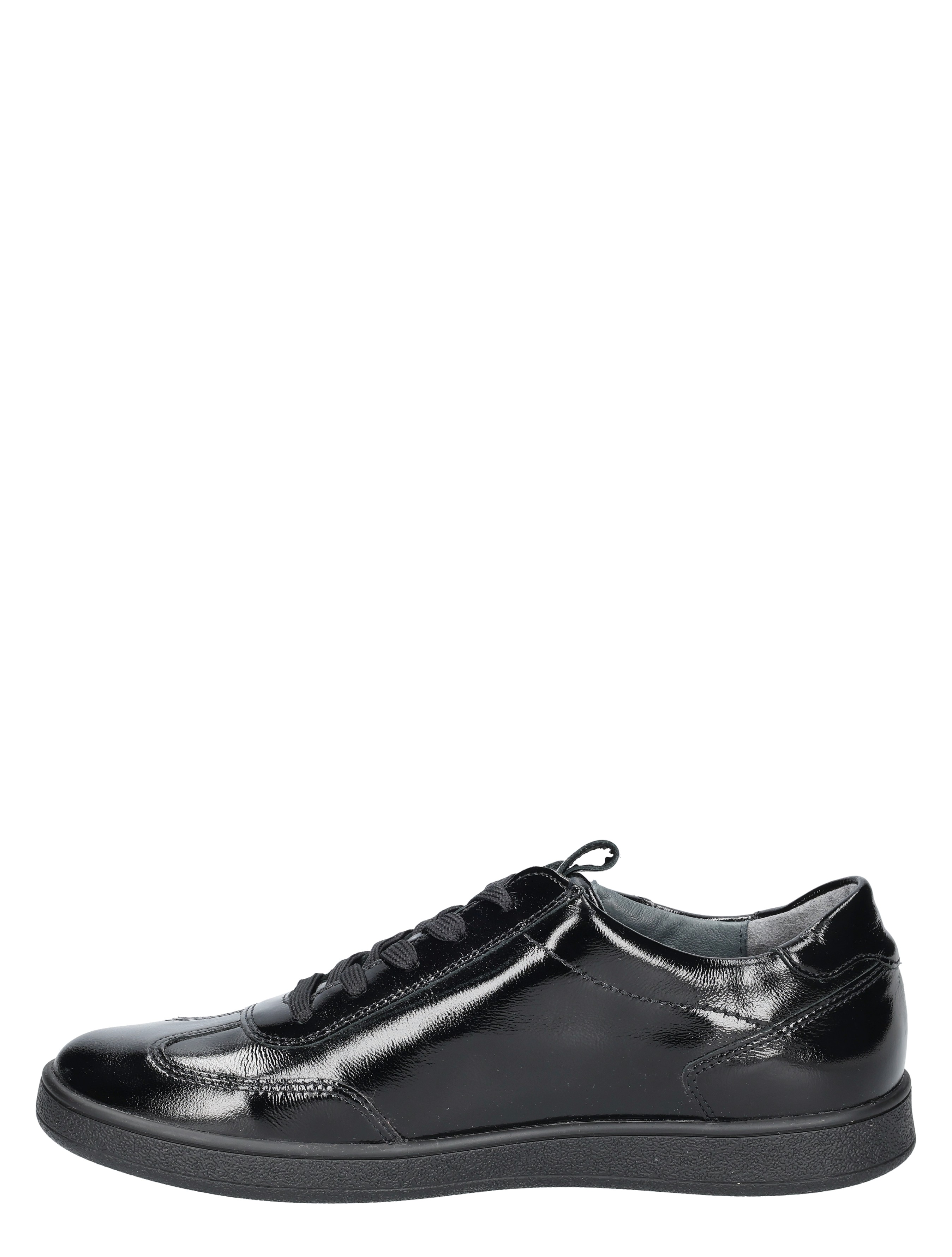 Waldlaufer - 704005  Black H-Wijdte - Dames - Veterschoenen - Casual Veterschoenen - 51701_11_2