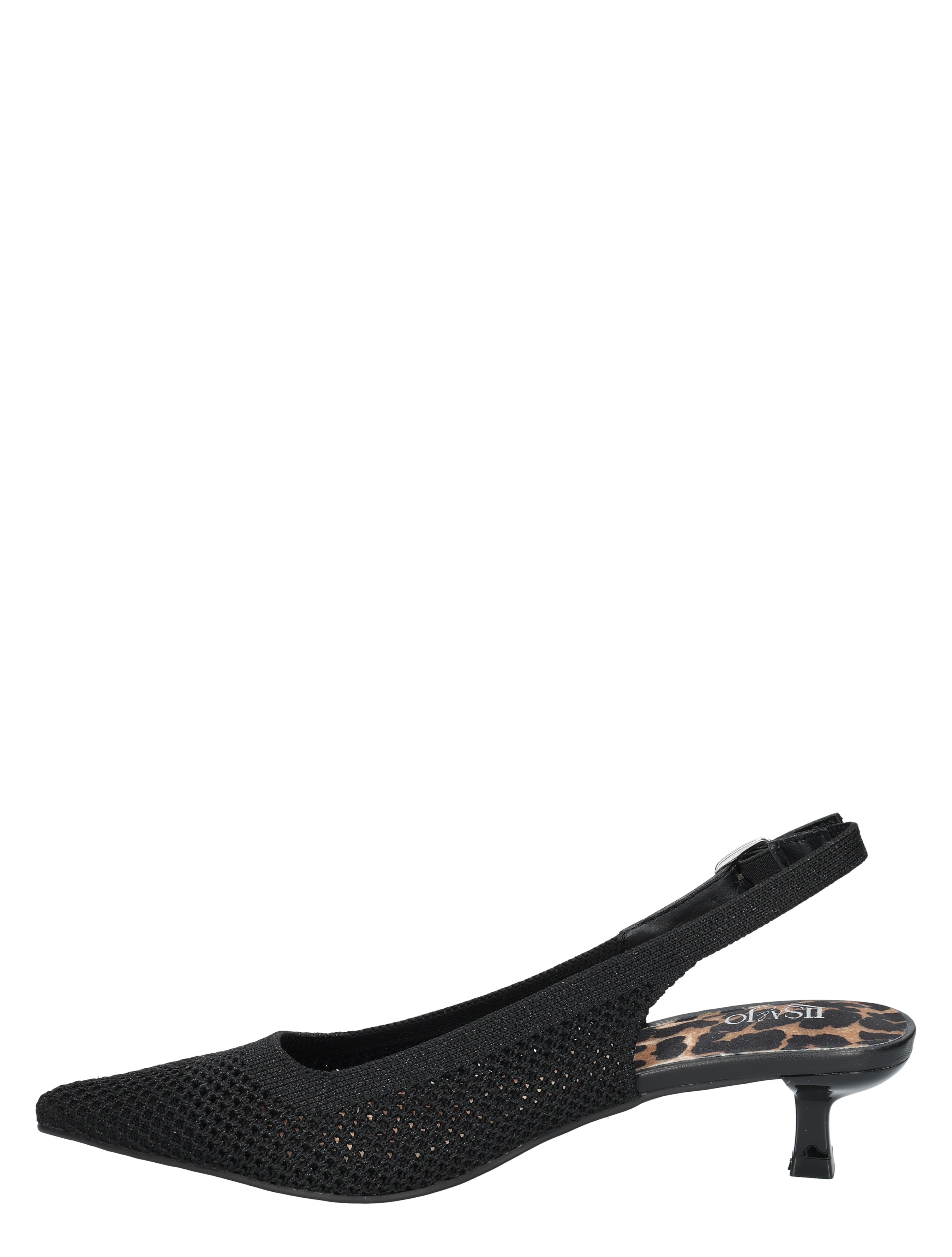 Lisa & Jo - Zuza Black Silver Knit - Dames - Pumps - 50871_11_2