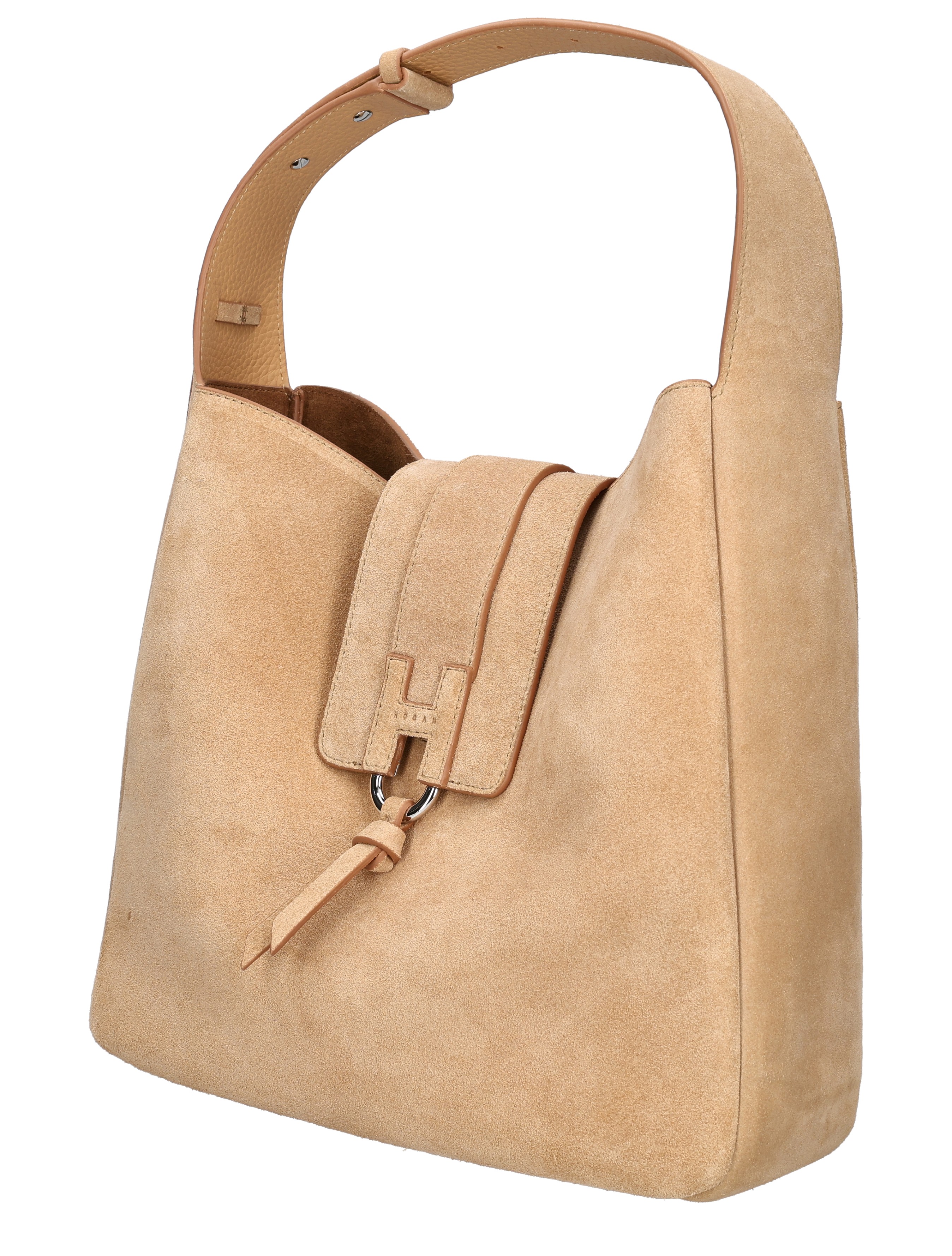 Hogan - Trend Hobo Bag Beige - Dames - Schoudertassen - 49668_77_2