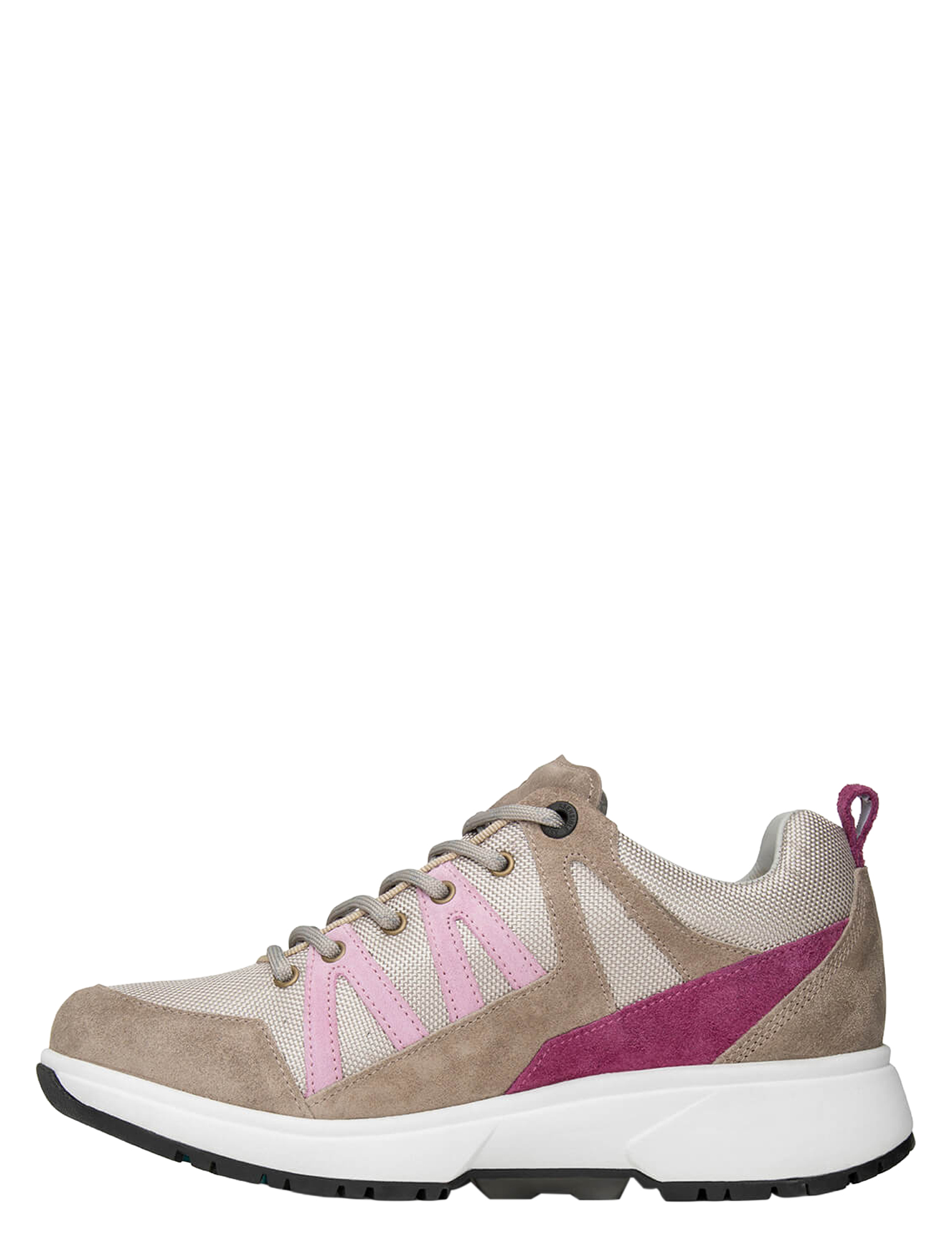 Xsensible - 40208.5 530 Taupe CombI H-Wijdte - Dames - Veterschoenen - Casual Veterschoenen - 51635_77_2