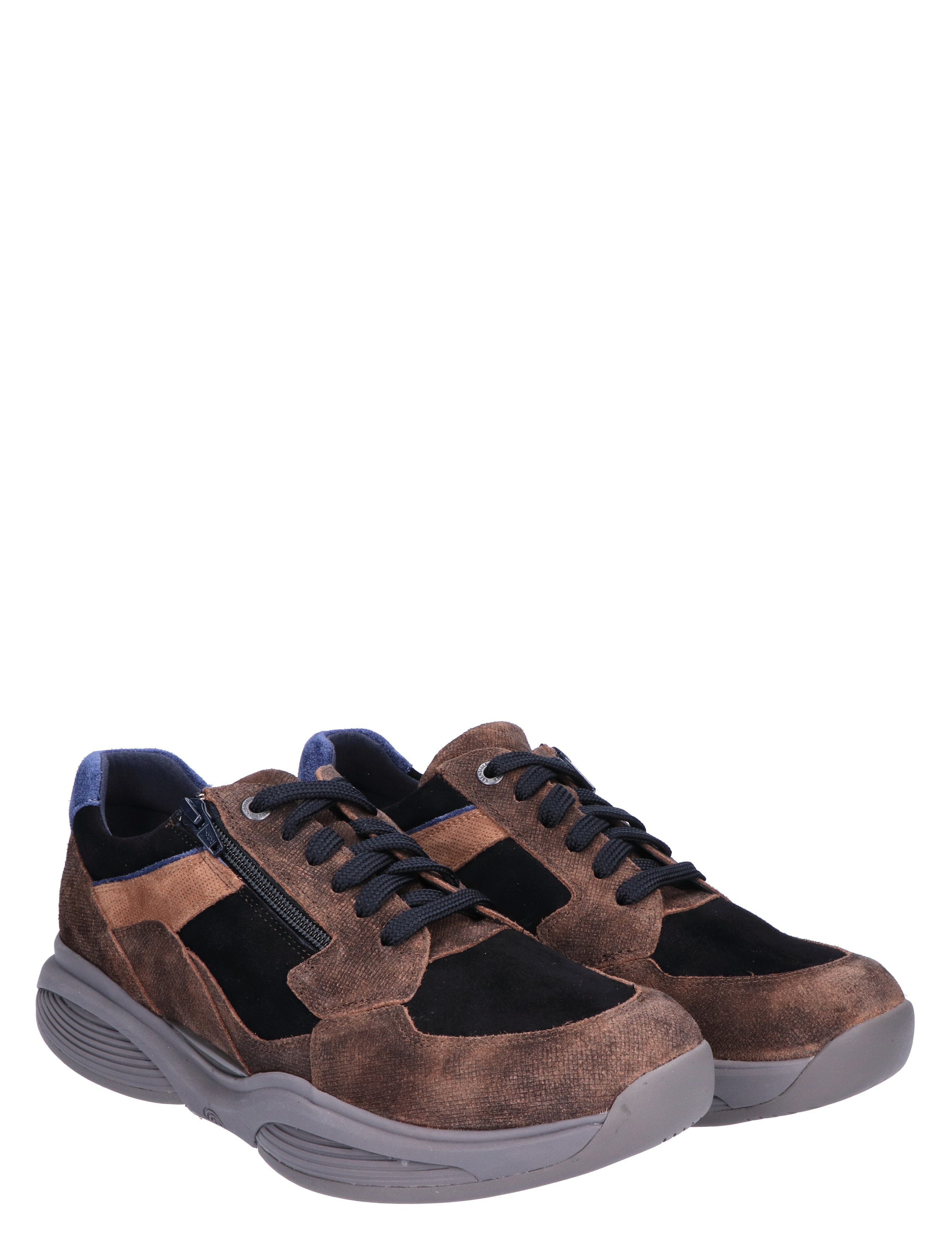 Xsensible - 30088.2 352 Brown Combi - Heren - Veterschoenen - Casual Veterschoenen - 45806_22_5