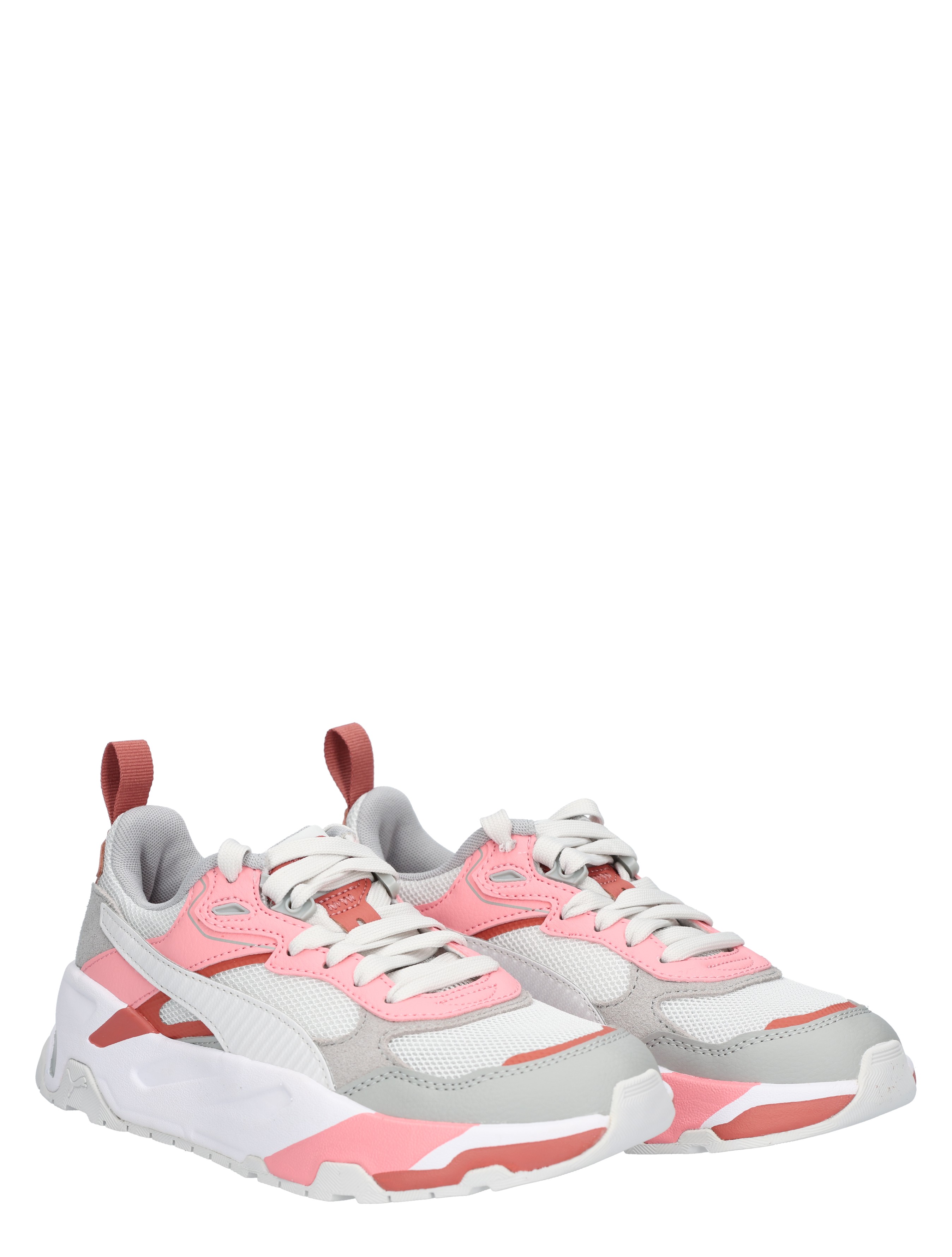 Puma - Trinity 27 Grey Pinkscape - Meisjes - Lage Sneakers - Sneakers - 48089_94_5